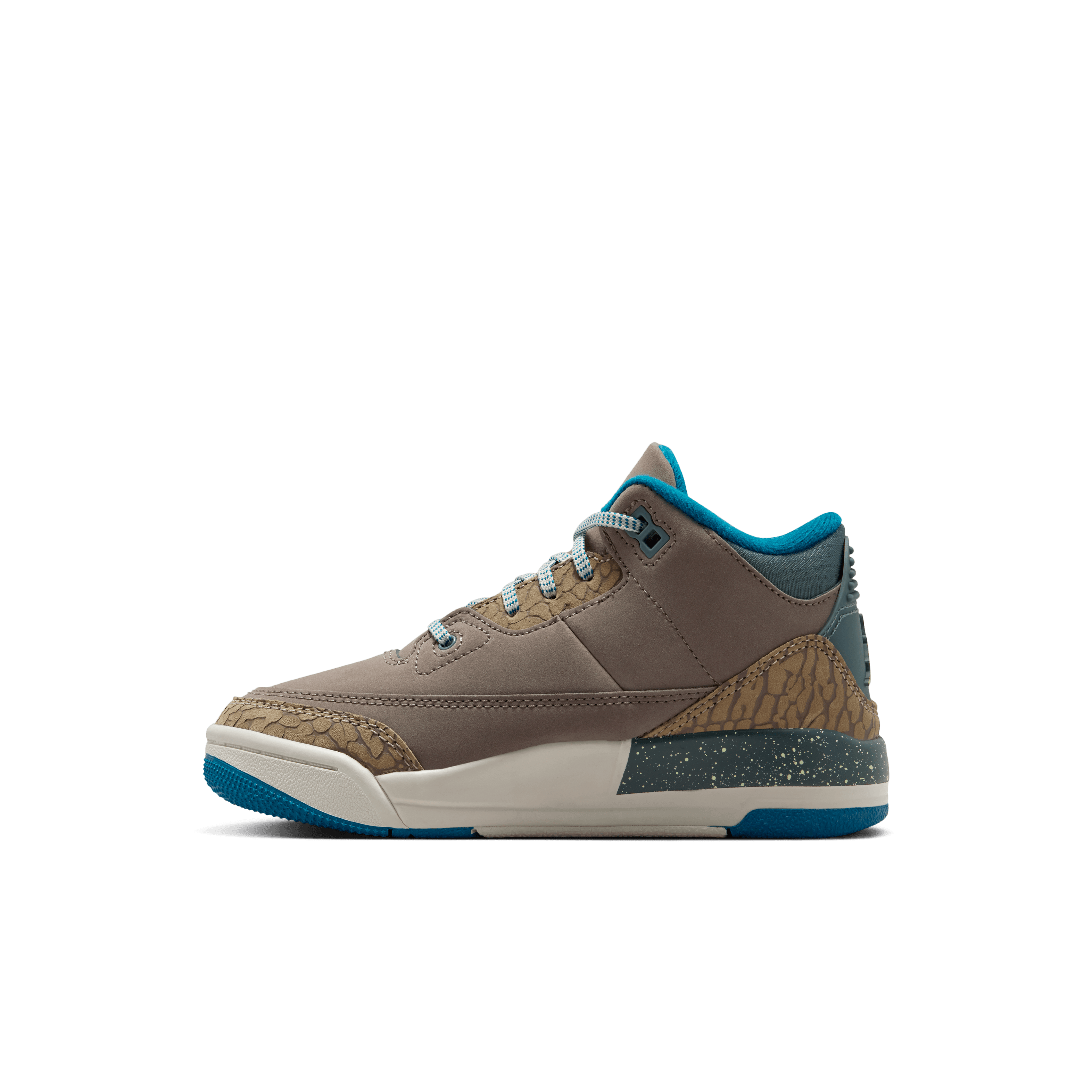 Kid's Air Jordan 3 Retro "Olive Grey" Pre School