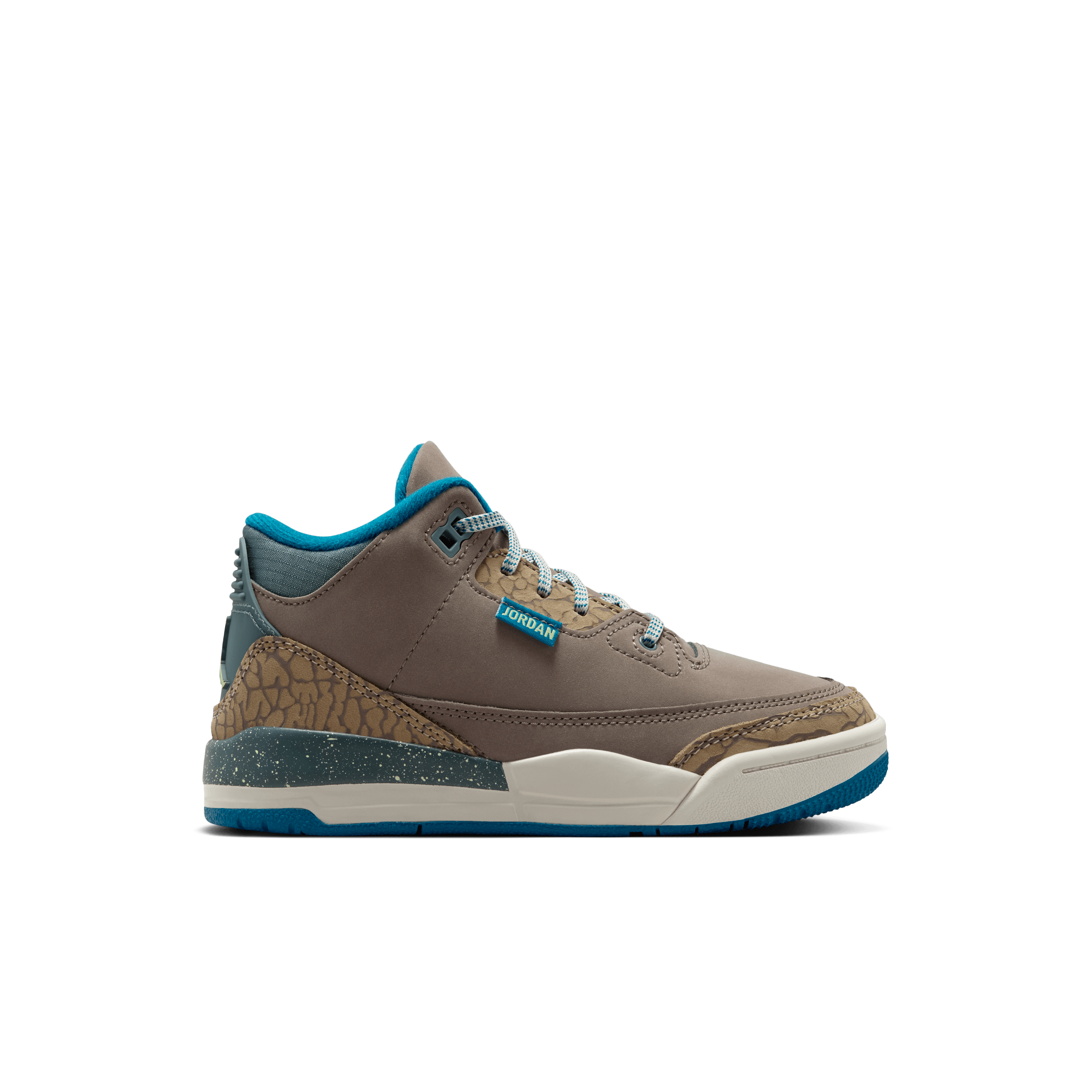 Kid's Air Jordan 3 Retro "Olive Grey" Pre School