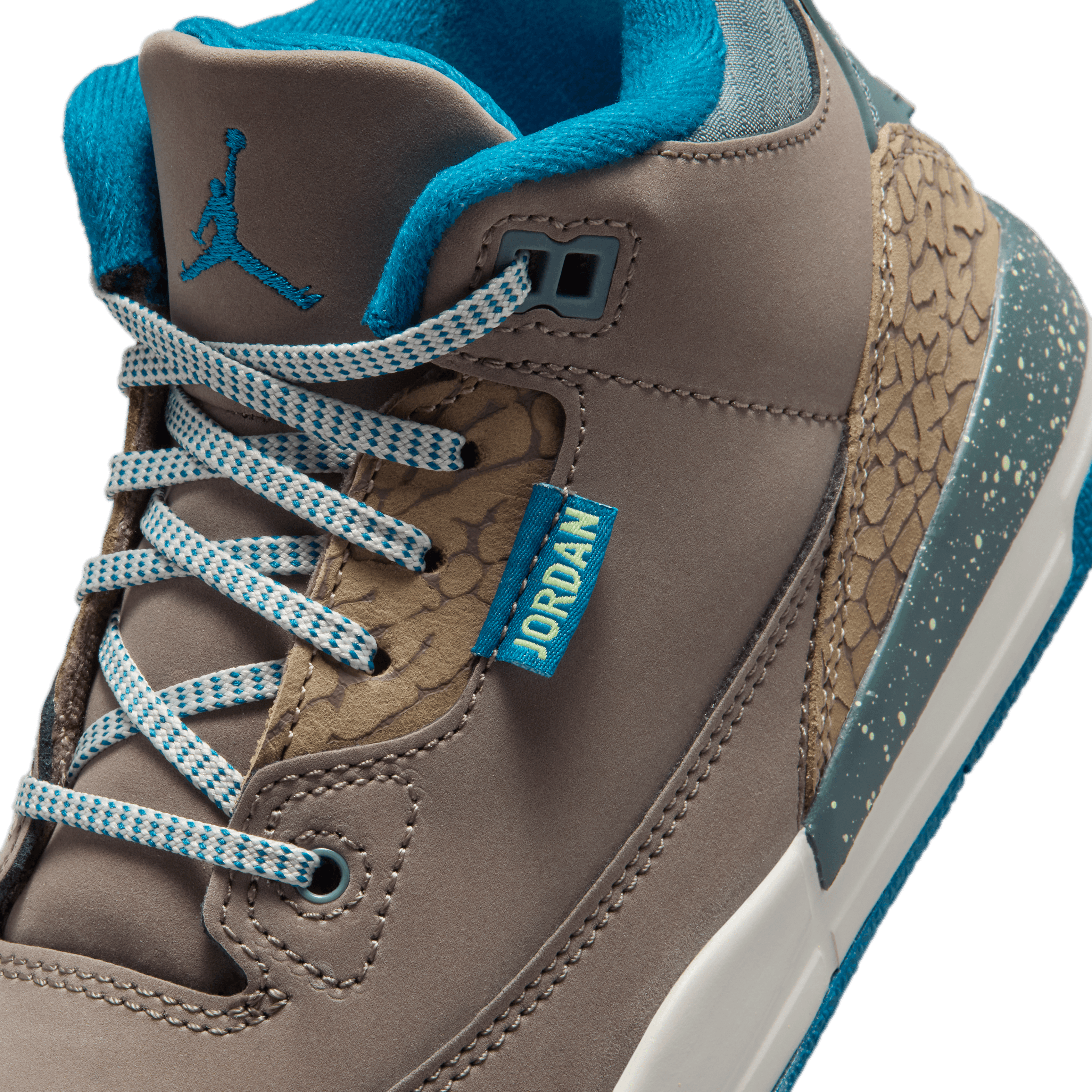 Kid's Air Jordan 3 Retro "Olive Grey" Pre School