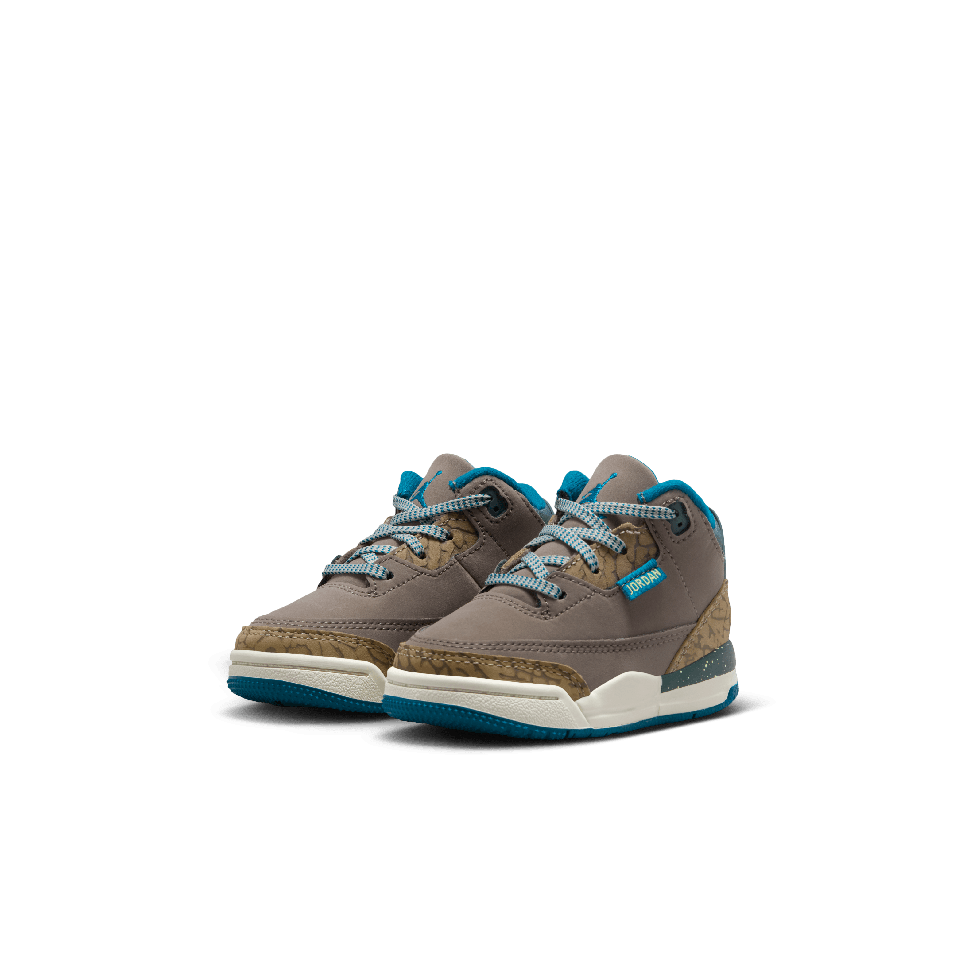 Kid's Air Jordan 3 Retro "Olive Grey" Toddlers