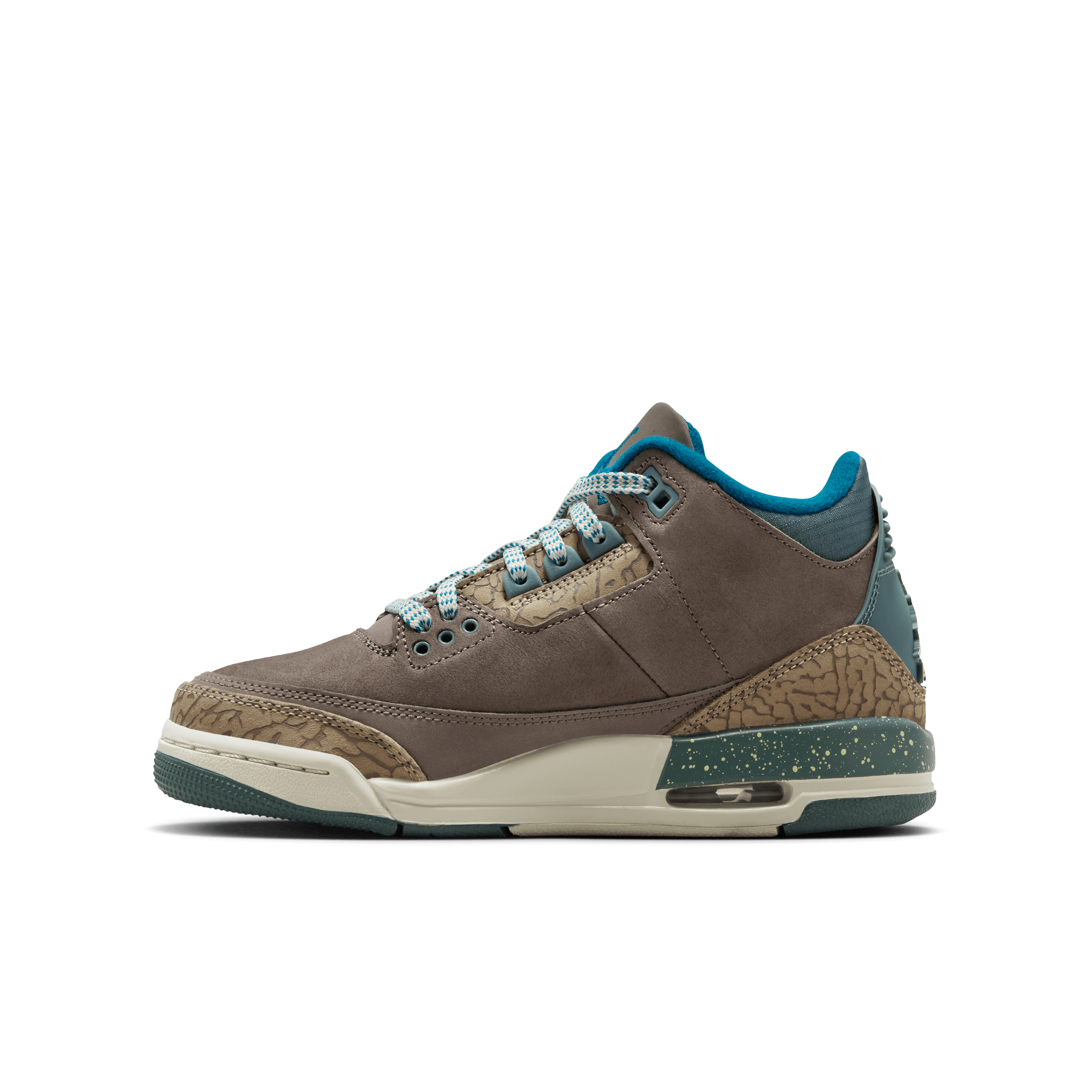 Kid's Air Jordan 3 Retro "Olive Grey" Grade School