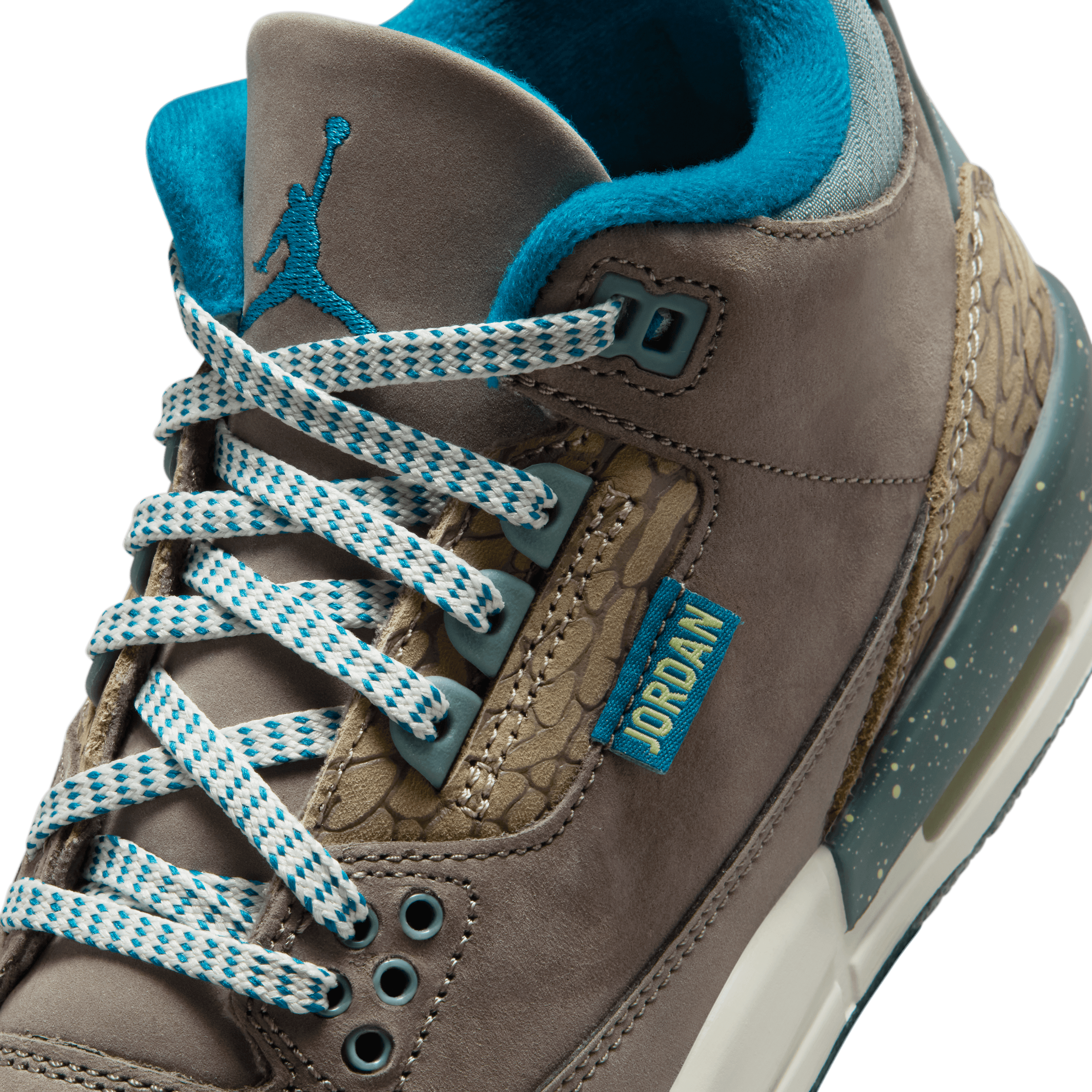 Kid's Air Jordan 3 Retro "Olive Grey" Grade School