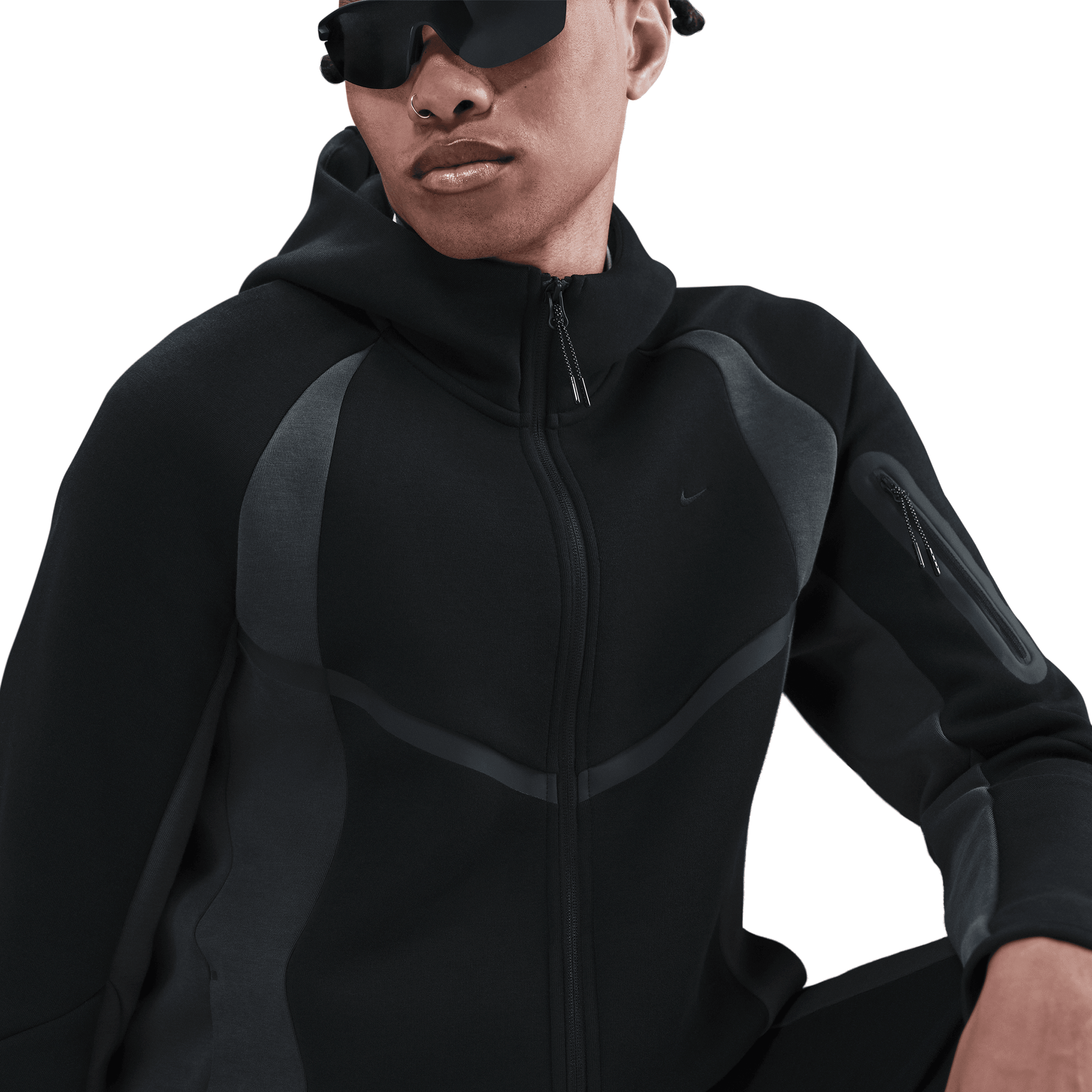 Men's Colour-Block Windrunner Tracksuit