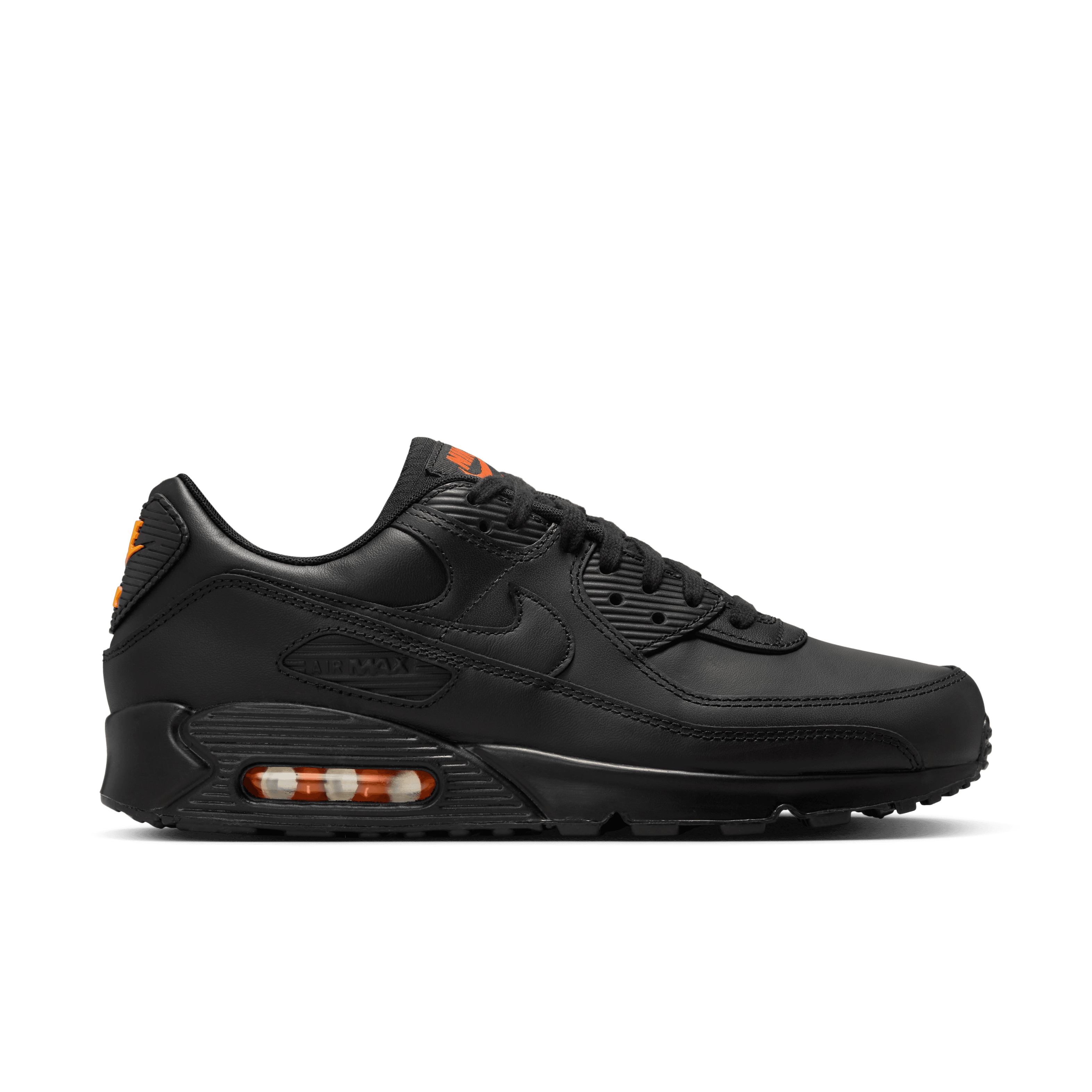 Men's Air Max 90 "Black Safety Orange"