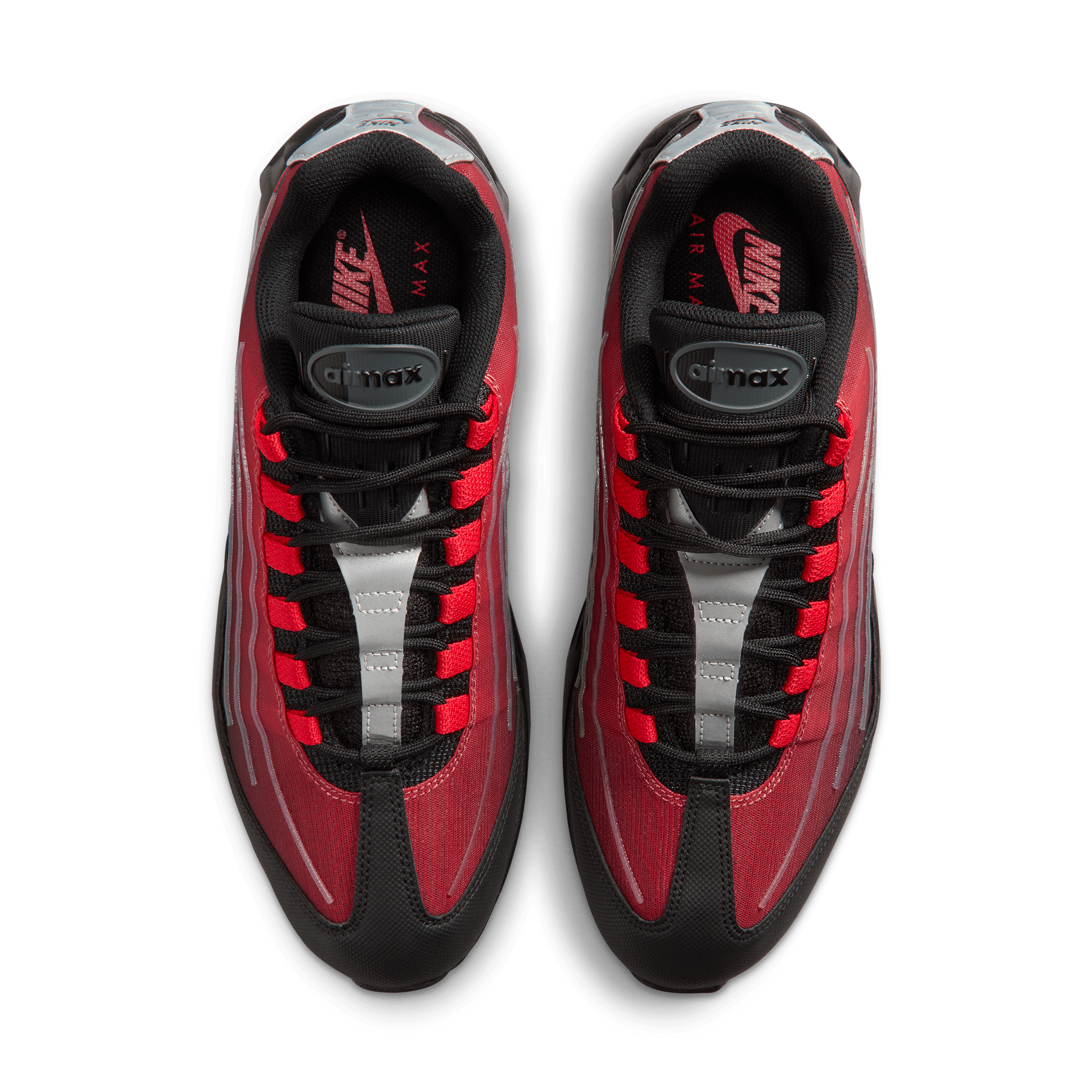 Men's Air Max 95 Big Bubble "Tech Black Tough Red"