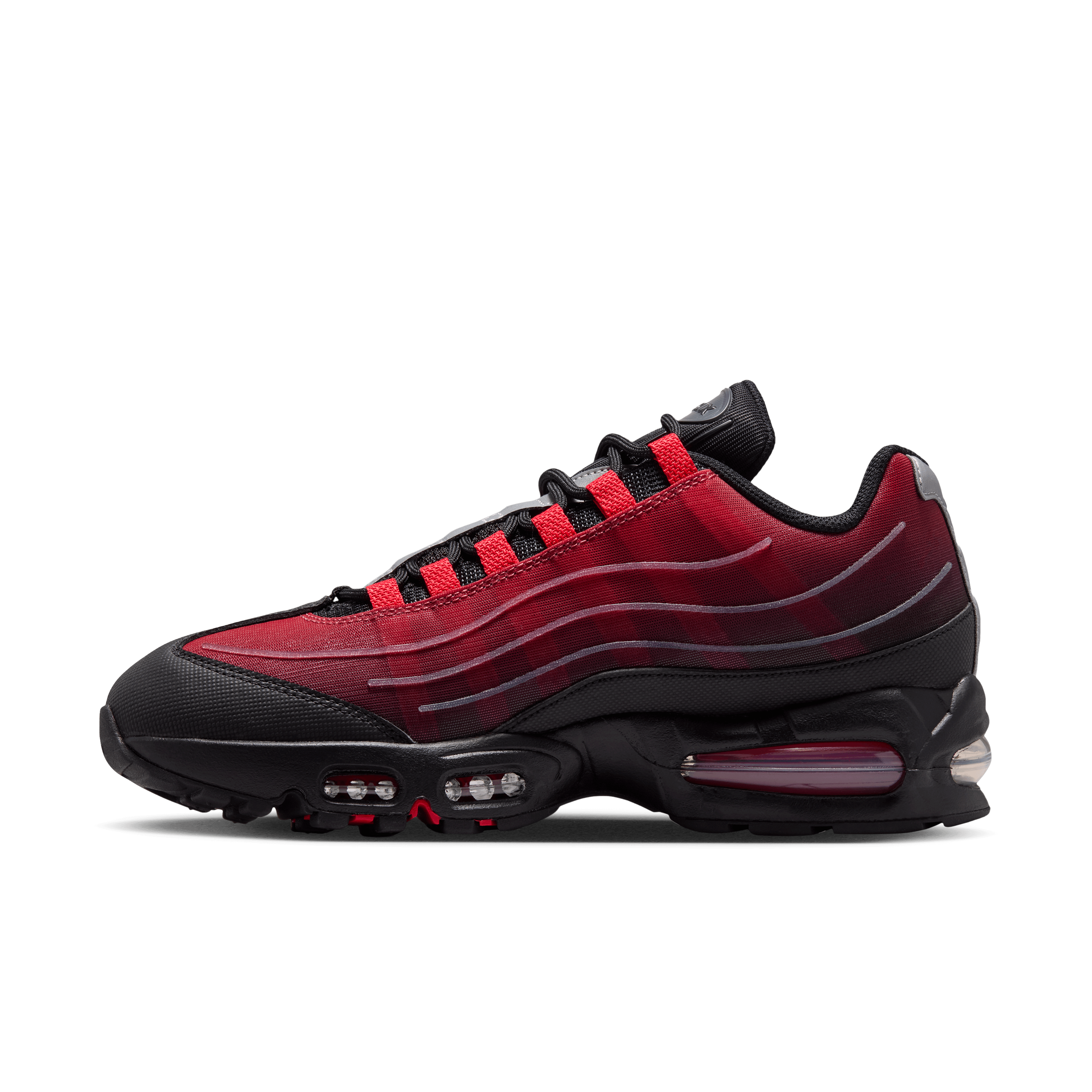 Men's Air Max 95 Big Bubble "Tech Black Tough Red"