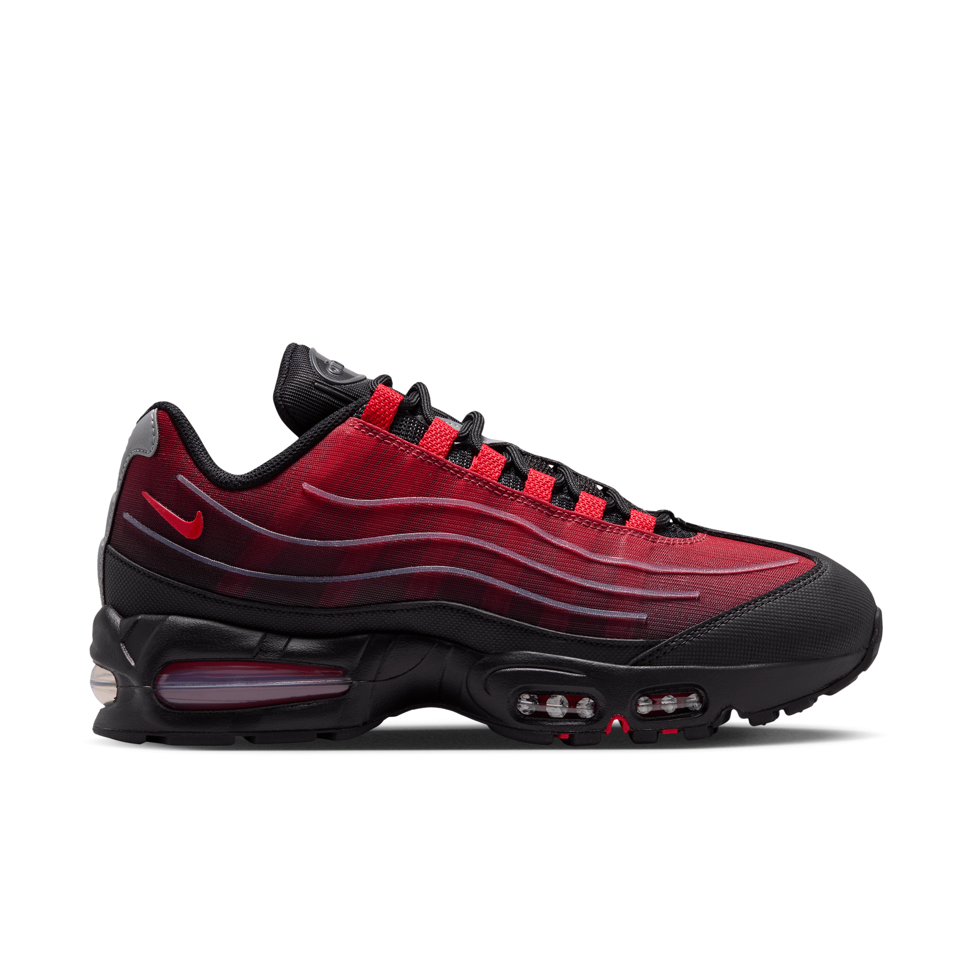 Men's Air Max 95 Big Bubble "Tech Black Tough Red"