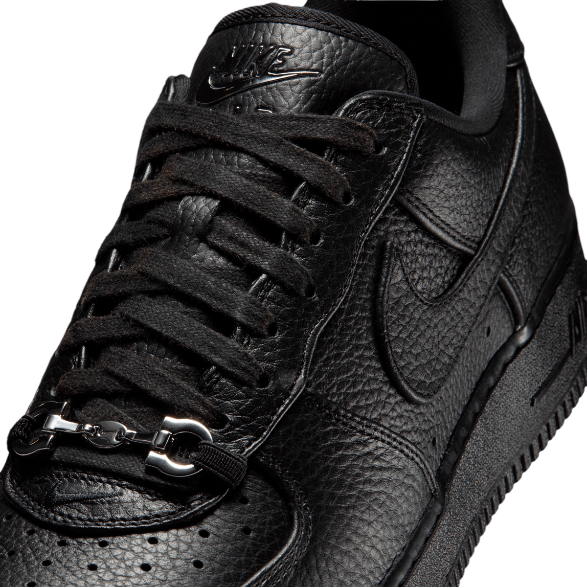 Men's Air Force 1 Low Retro Premium "Black Leather"
