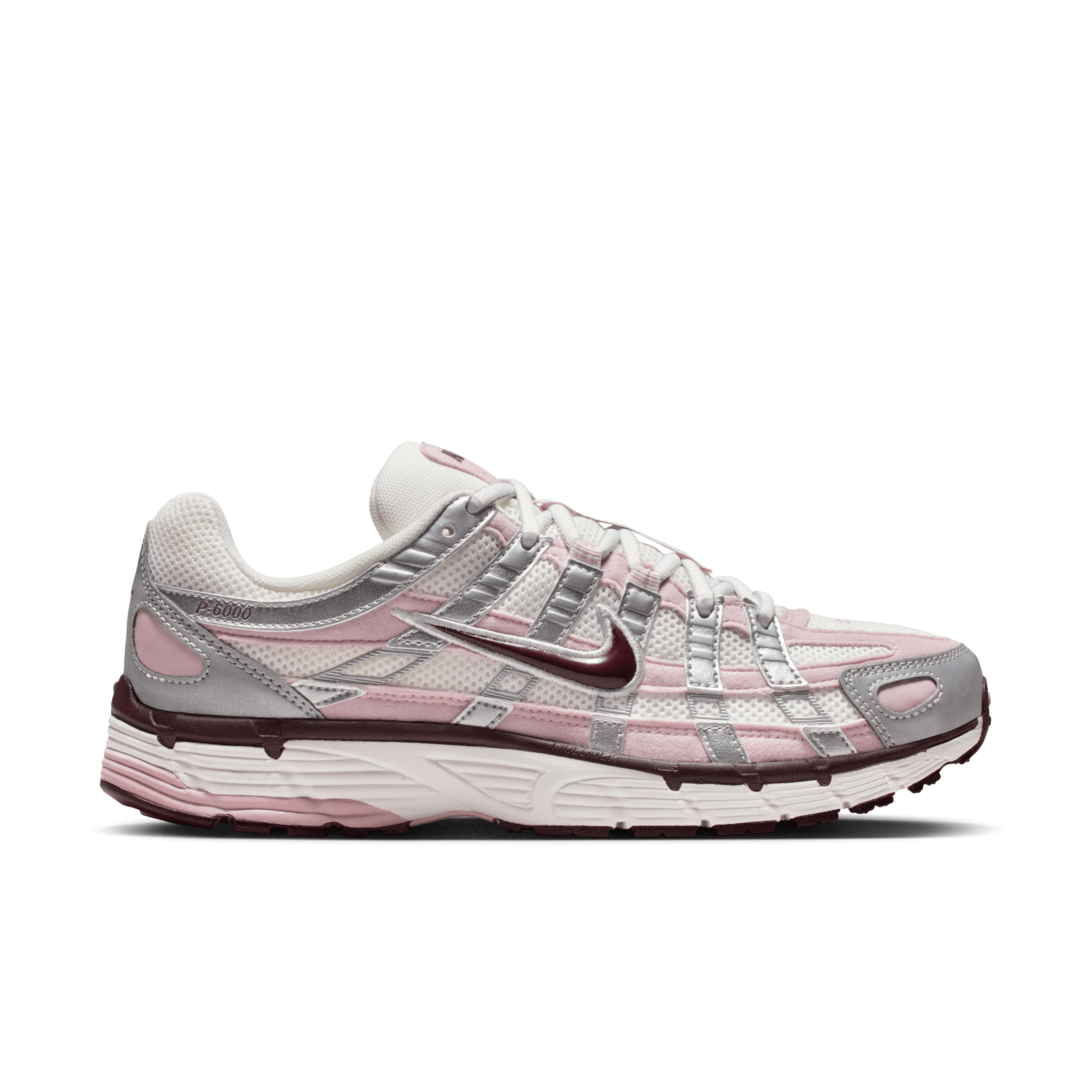 Women's P-6000 "Silver Burgundy Plum Chalk"