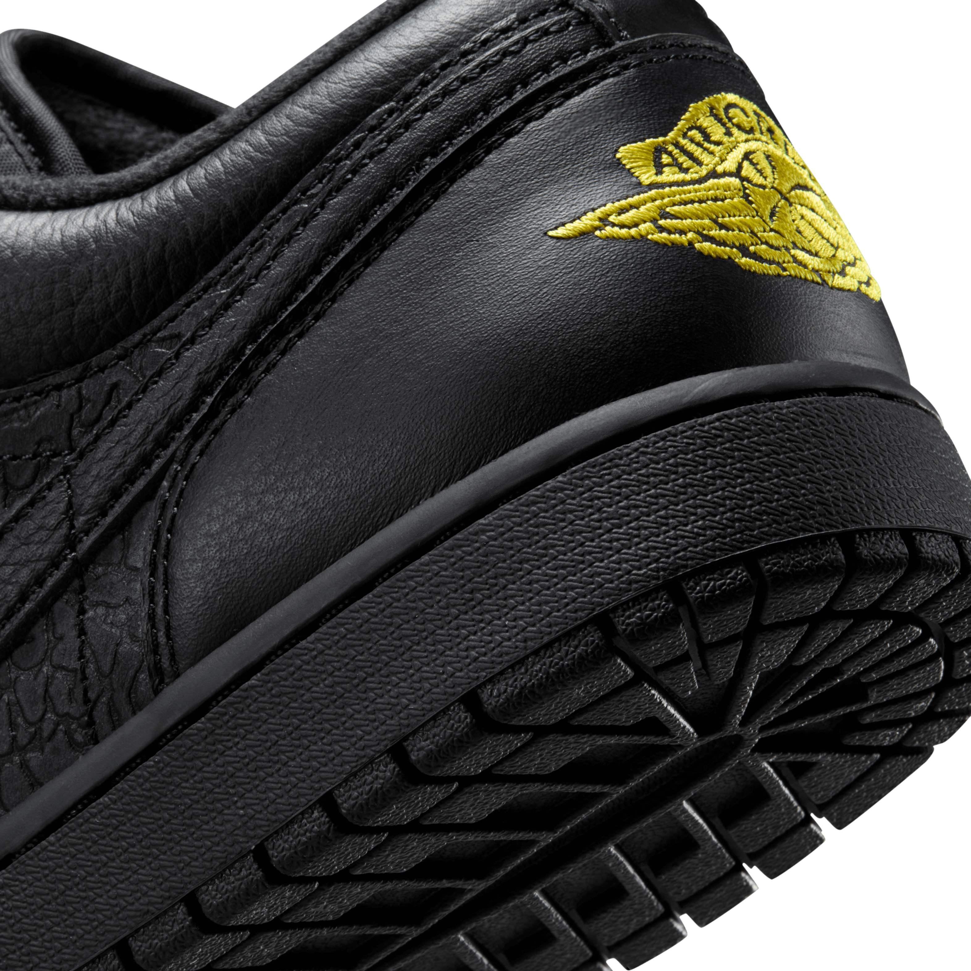 Men's Air Jordan 1 Low SE "Black Elephant Print"