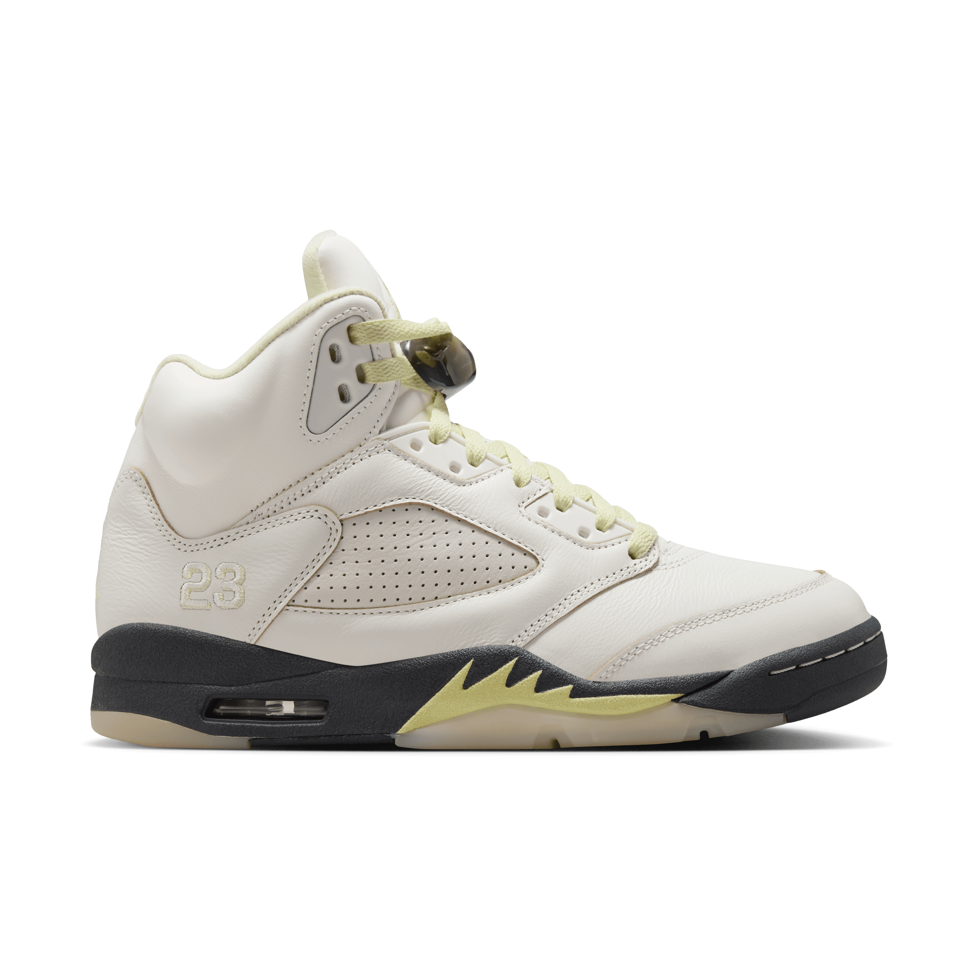 Women's Air Jordan 5 Retro "Luminous Green and Sail"