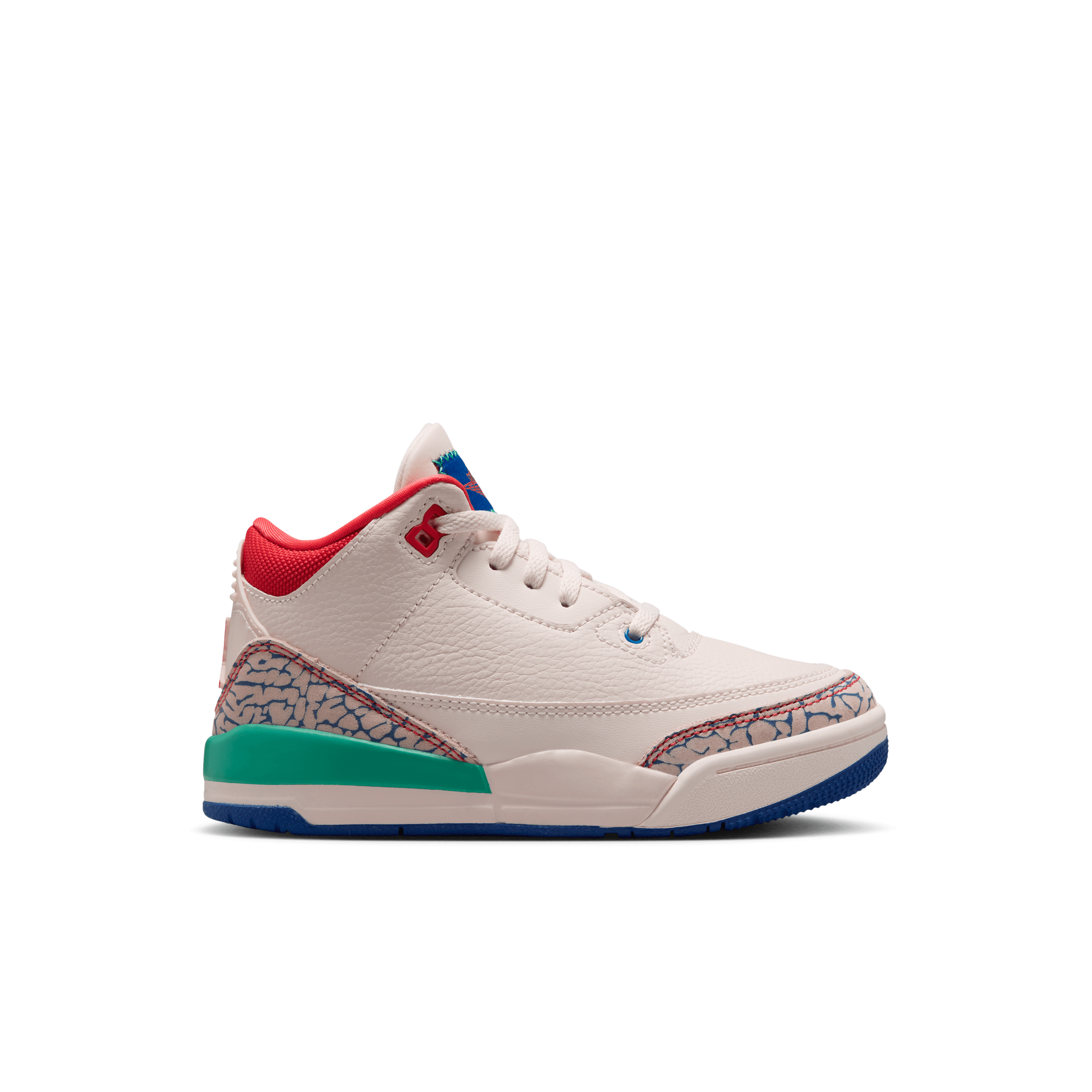 Kid's Jordan 3 Retro "Chalk and True Blue" Pre School