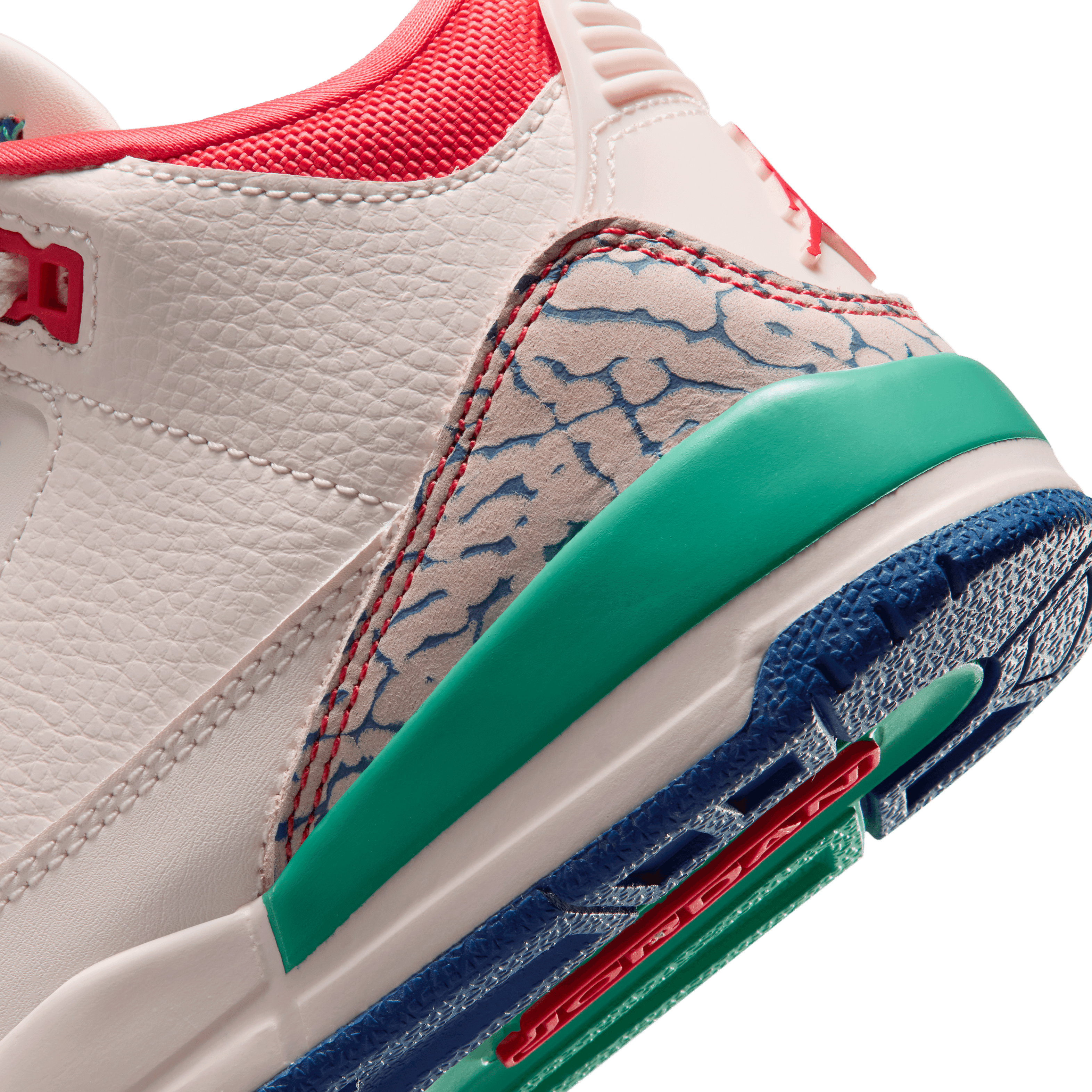 Kid's Jordan 3 Retro "Chalk and True Blue" Pre School
