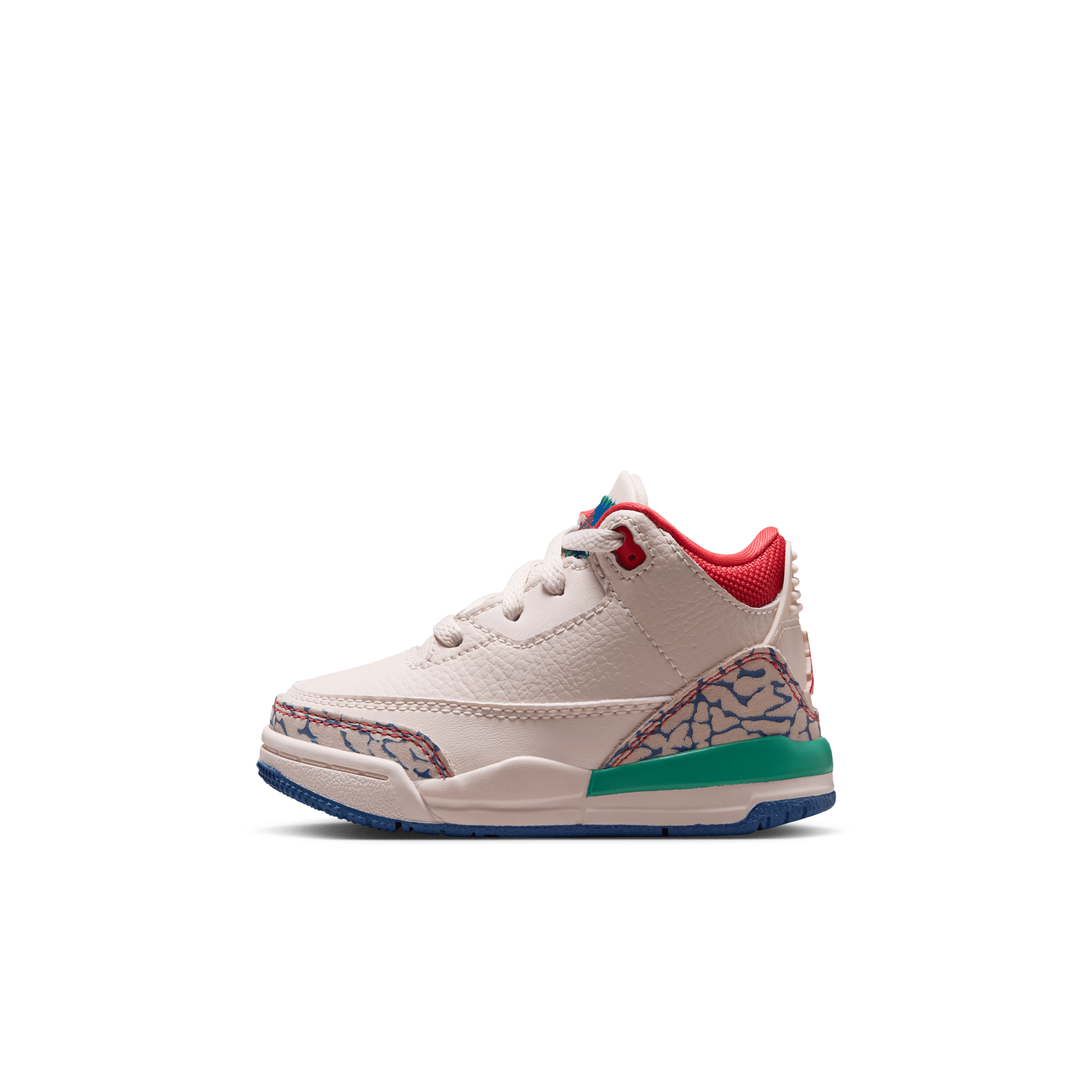 Kid's Jordan 3 Retro "Chalk and True Blue" Toddlers
