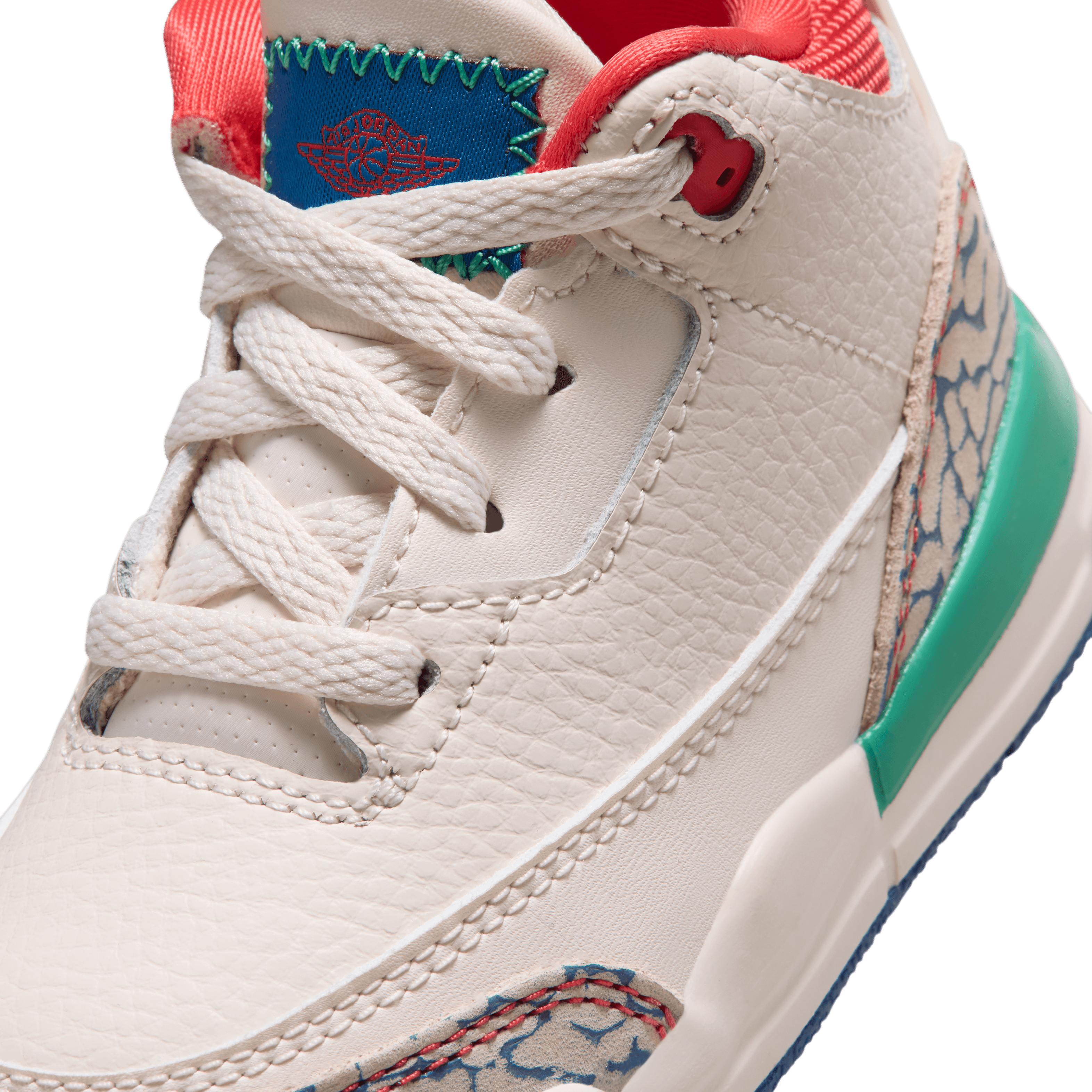 Kid's Jordan 3 Retro "Chalk and True Blue" Toddlers