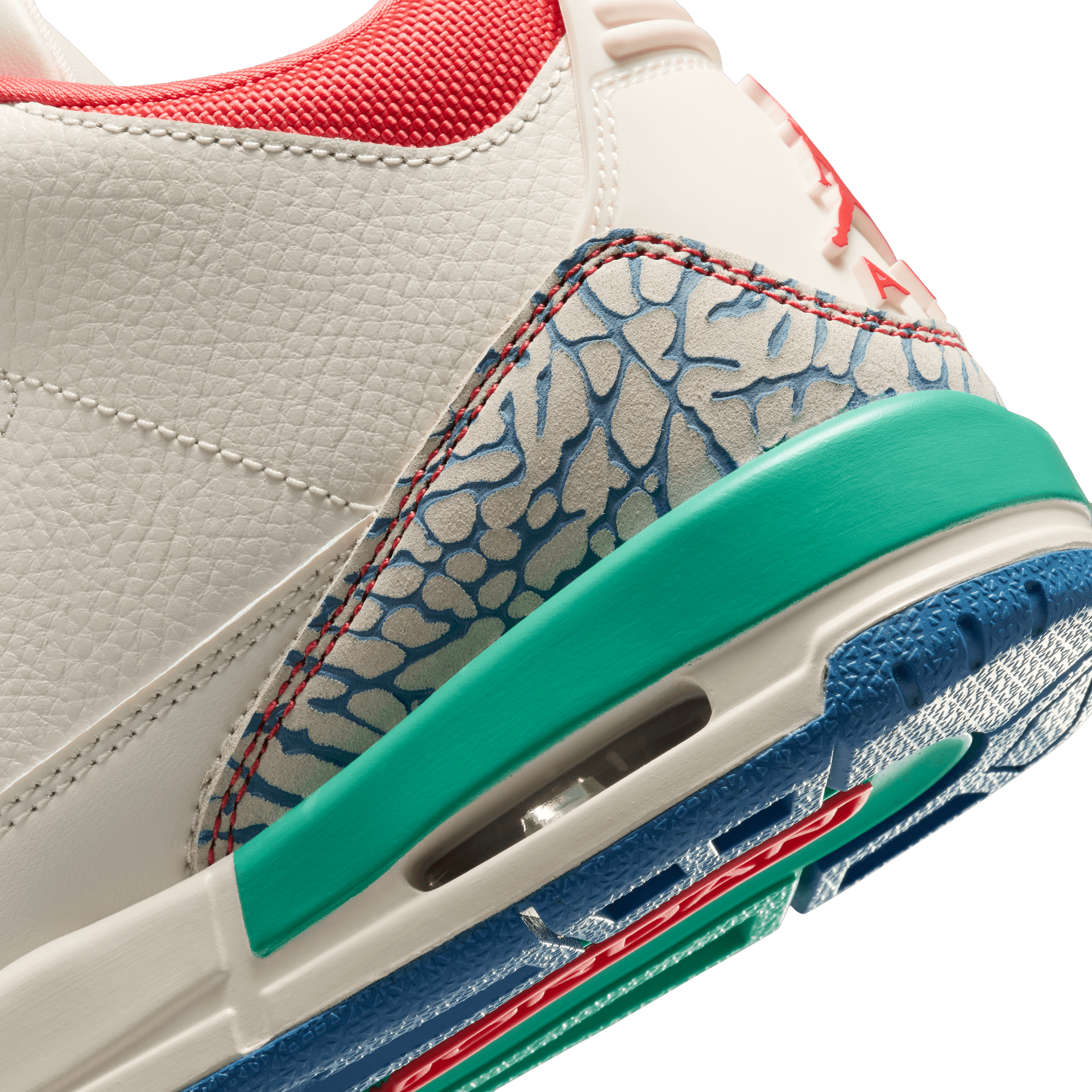 Kid's Air Jordan 3 Retro "Chalk and True Blue" Grade School