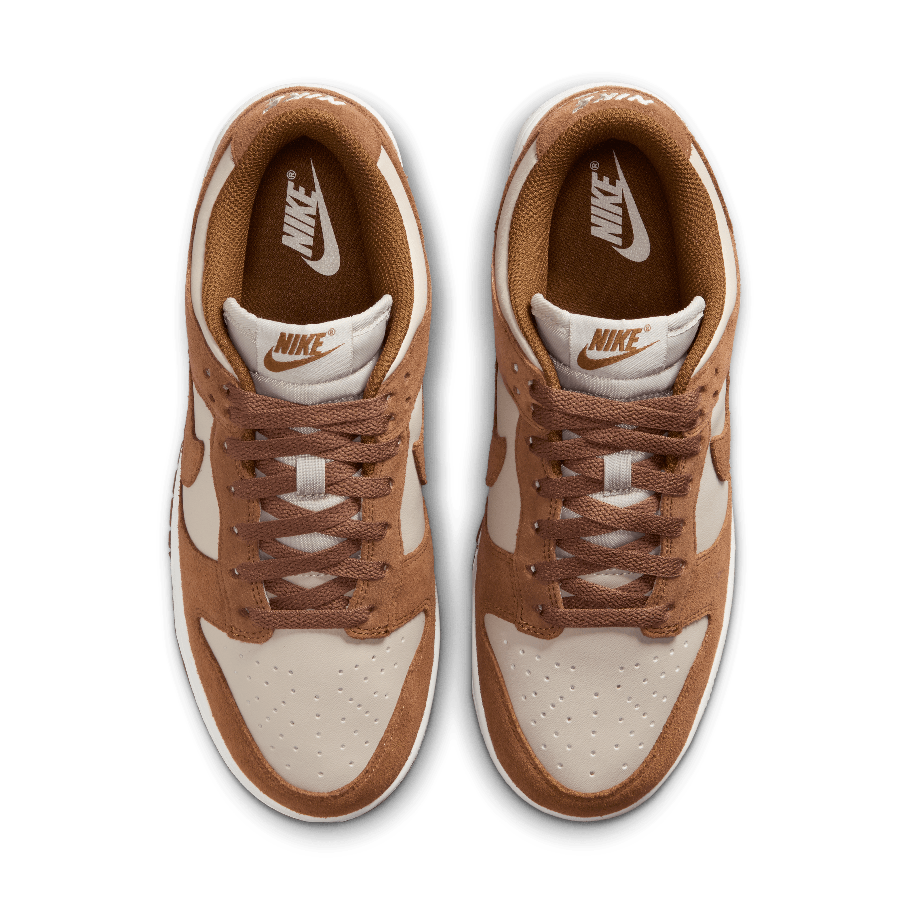 Women's Dunk Low Suede "Light British Tan Cream"