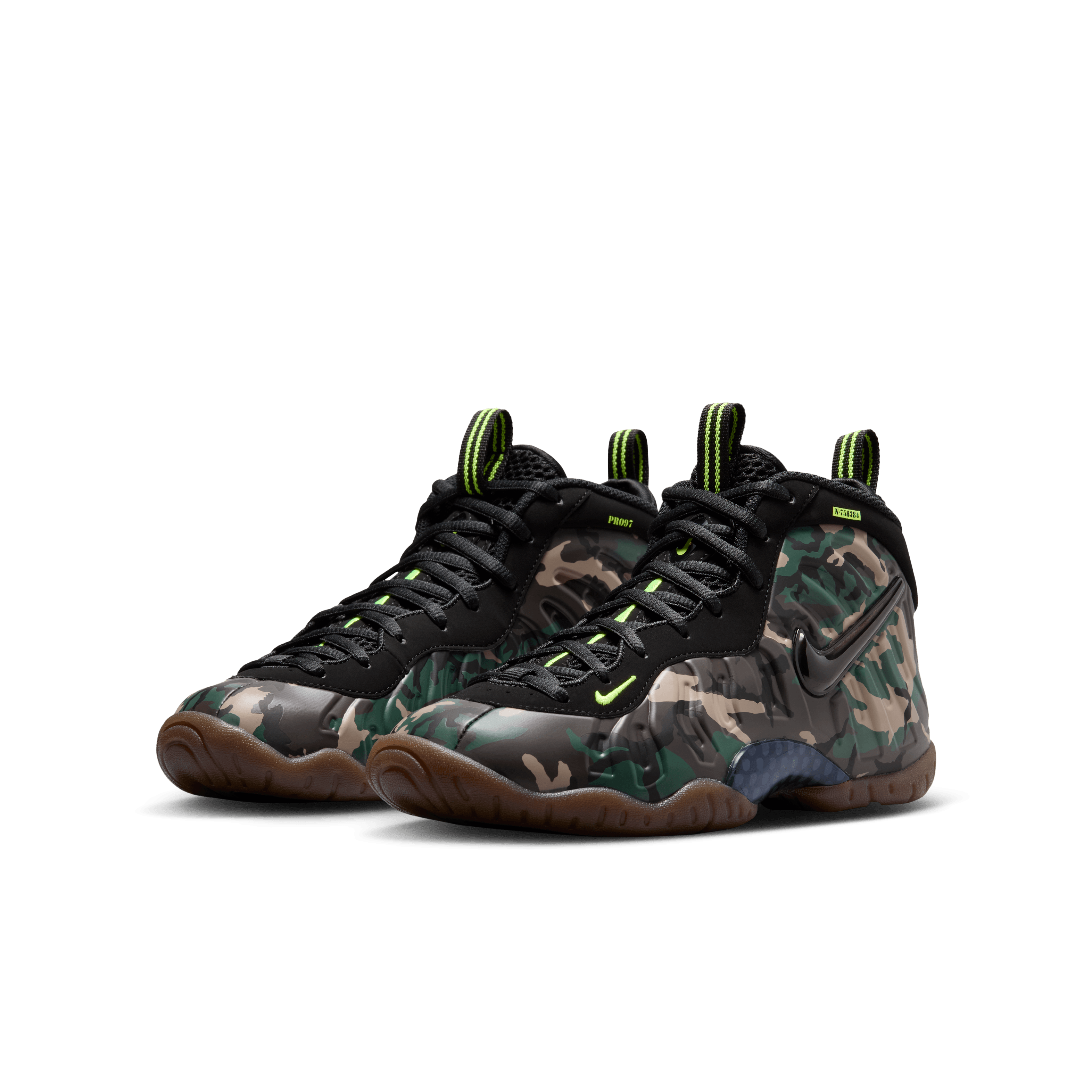 Kid's Little Posite Pro "Green Camo" Grade School