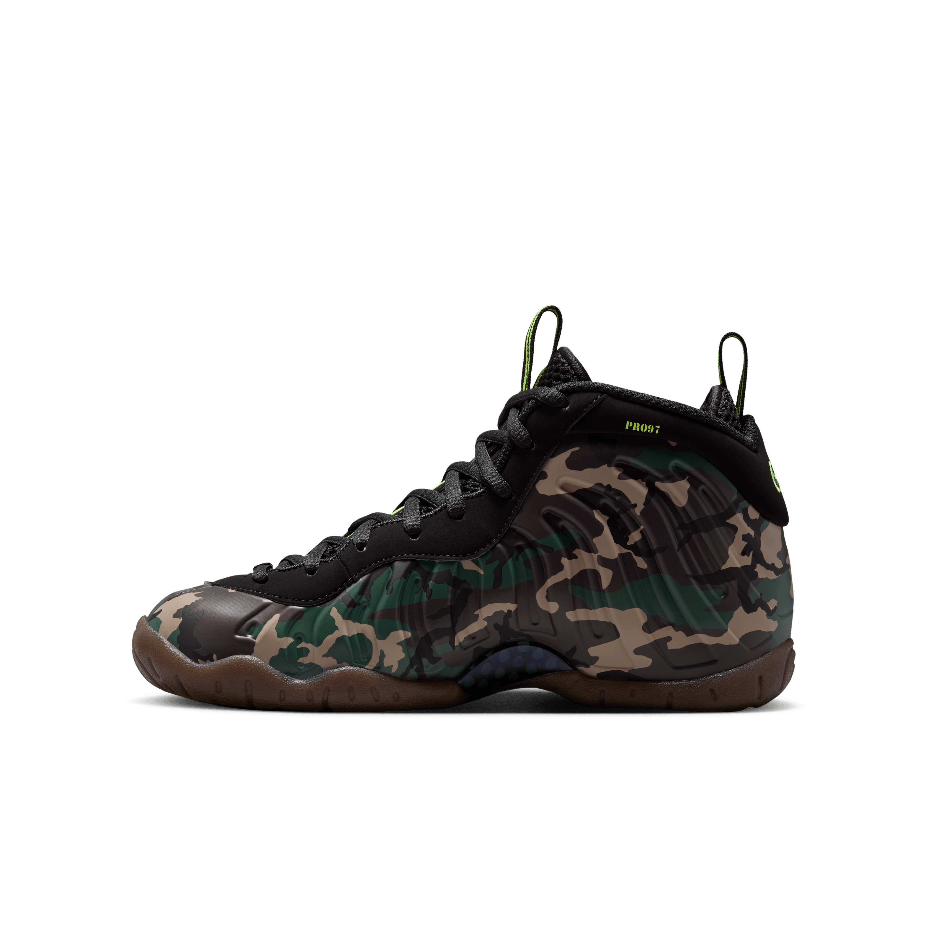 Kid's Little Posite Pro "Green Camo" Grade School