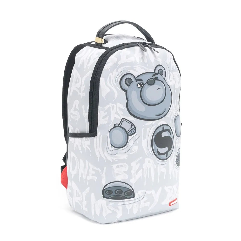 Money Bear Graffiti Float Backpack