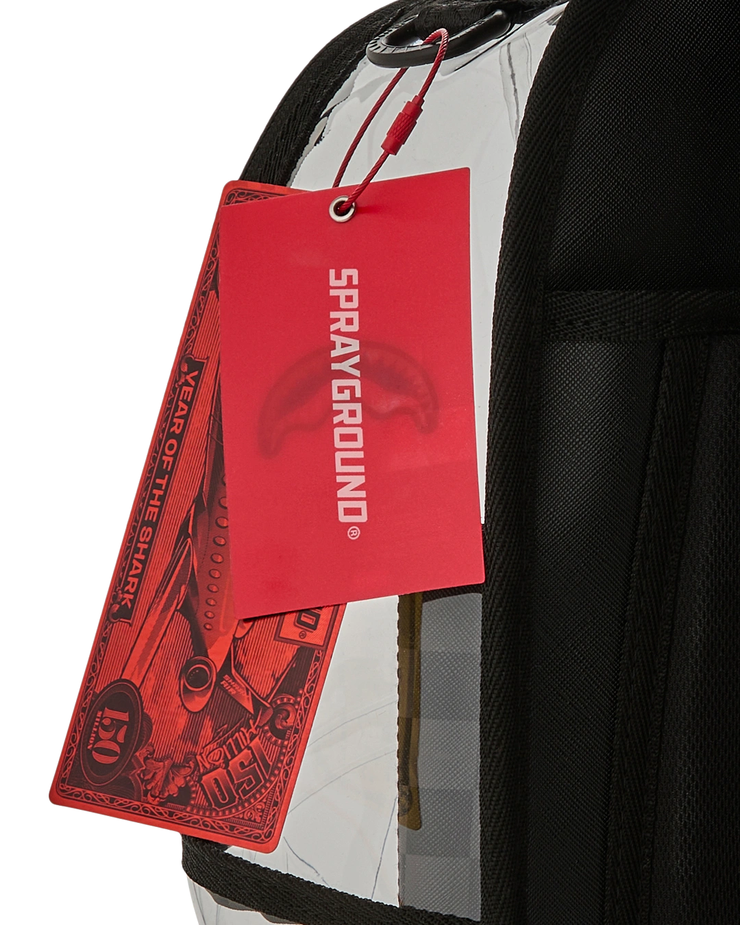Clear Dlx Backpack Checked Out