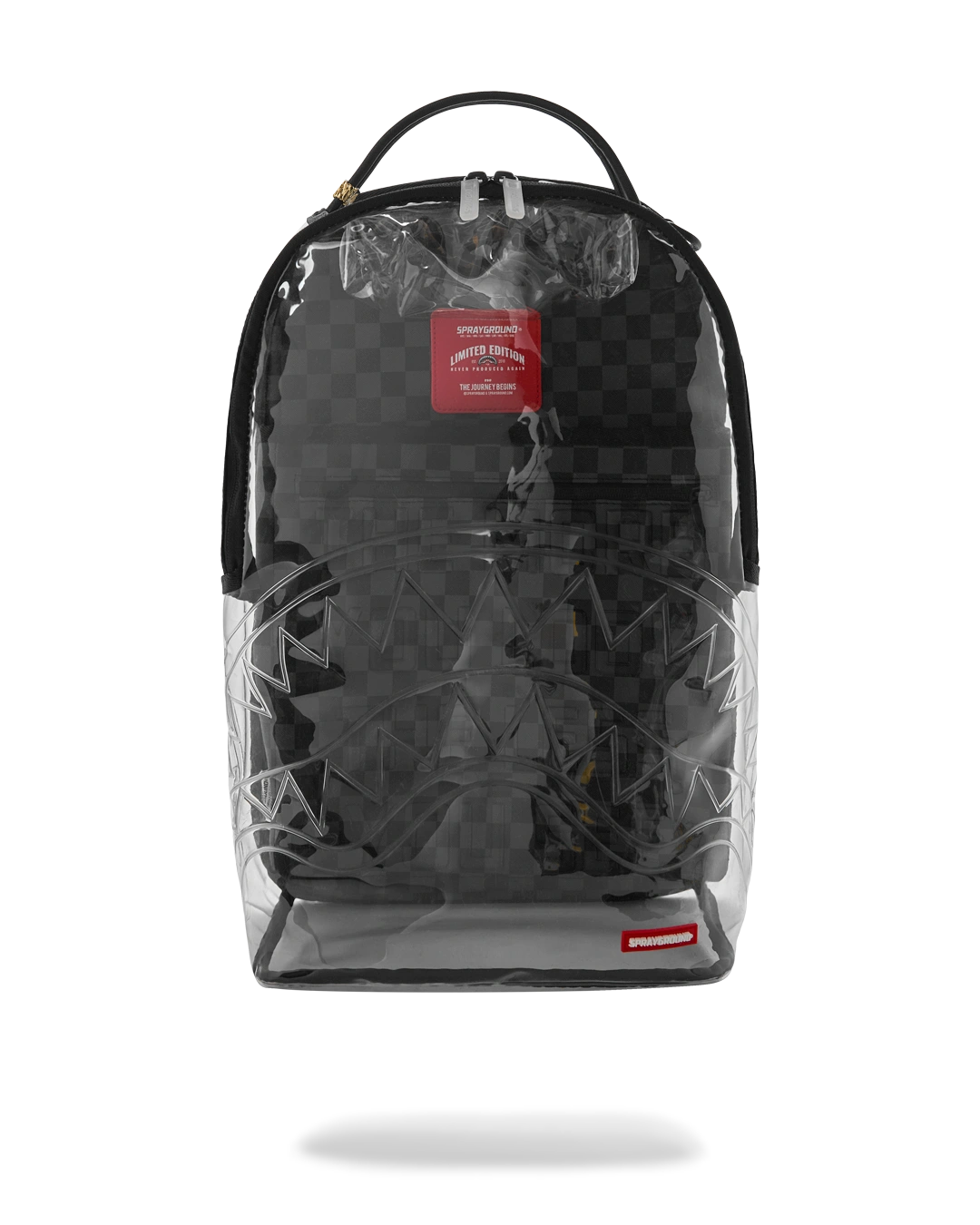 Clear Dlx Backpack Checked Out