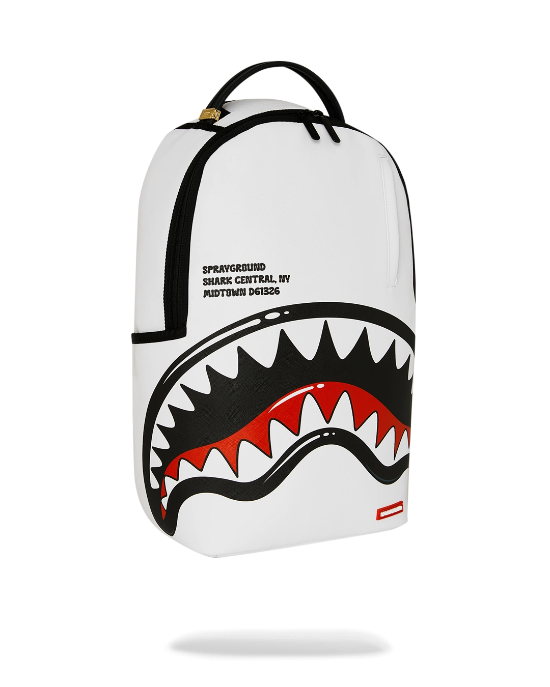 Shark Central Bubbly Shark White Backpack