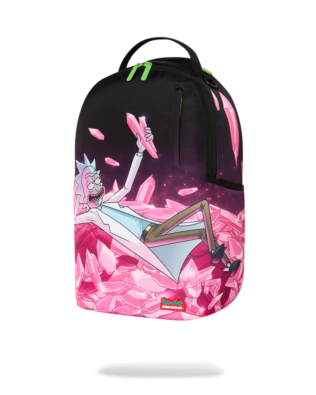 Rick And Morty Kalaxian Crystal Shark Backpack