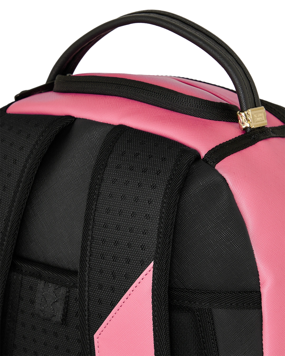 Shark Central Pink Embroidered Shark Backpack