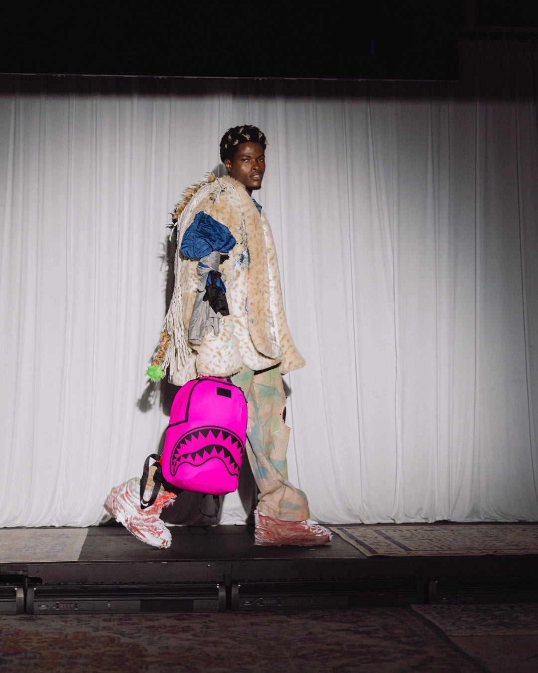 Shark Central 2 Pink Code Backpack