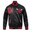 Men's NBA Chicago Bulls Rib Wool Varsity Jacket