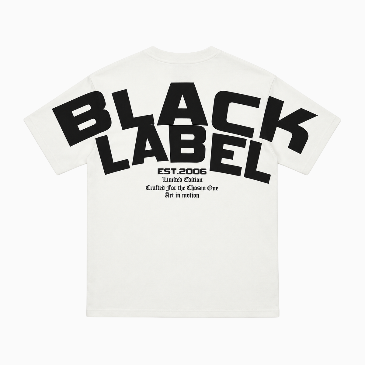 Men's Black Label Silicone T-Shirt