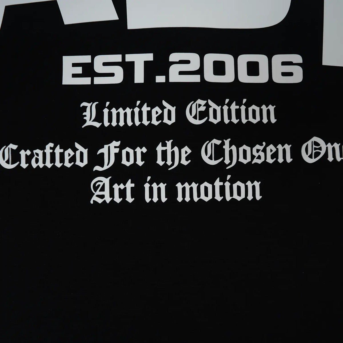 Men's Black Label Silicone T-Shirt