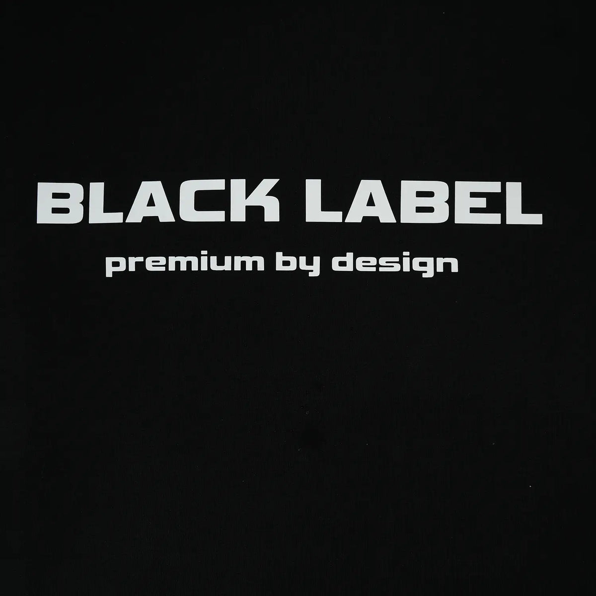 Men's Black Label Silicone T-Shirt