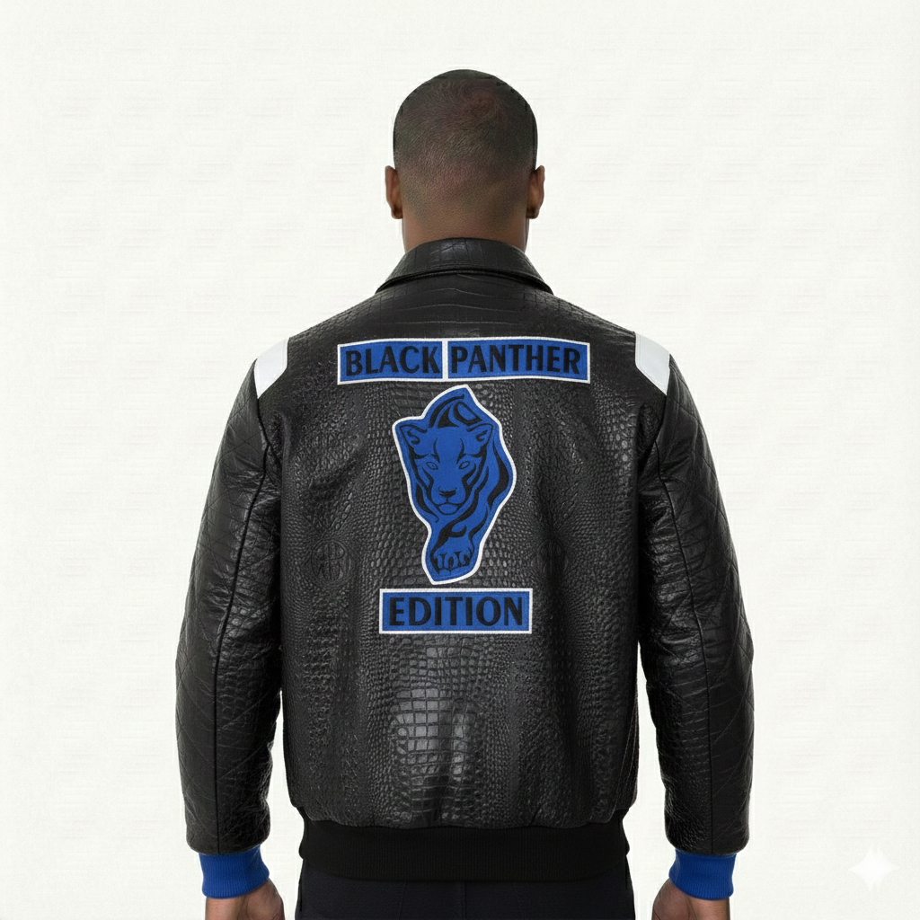 Breyer's Black Panther Edition Leather Jacket