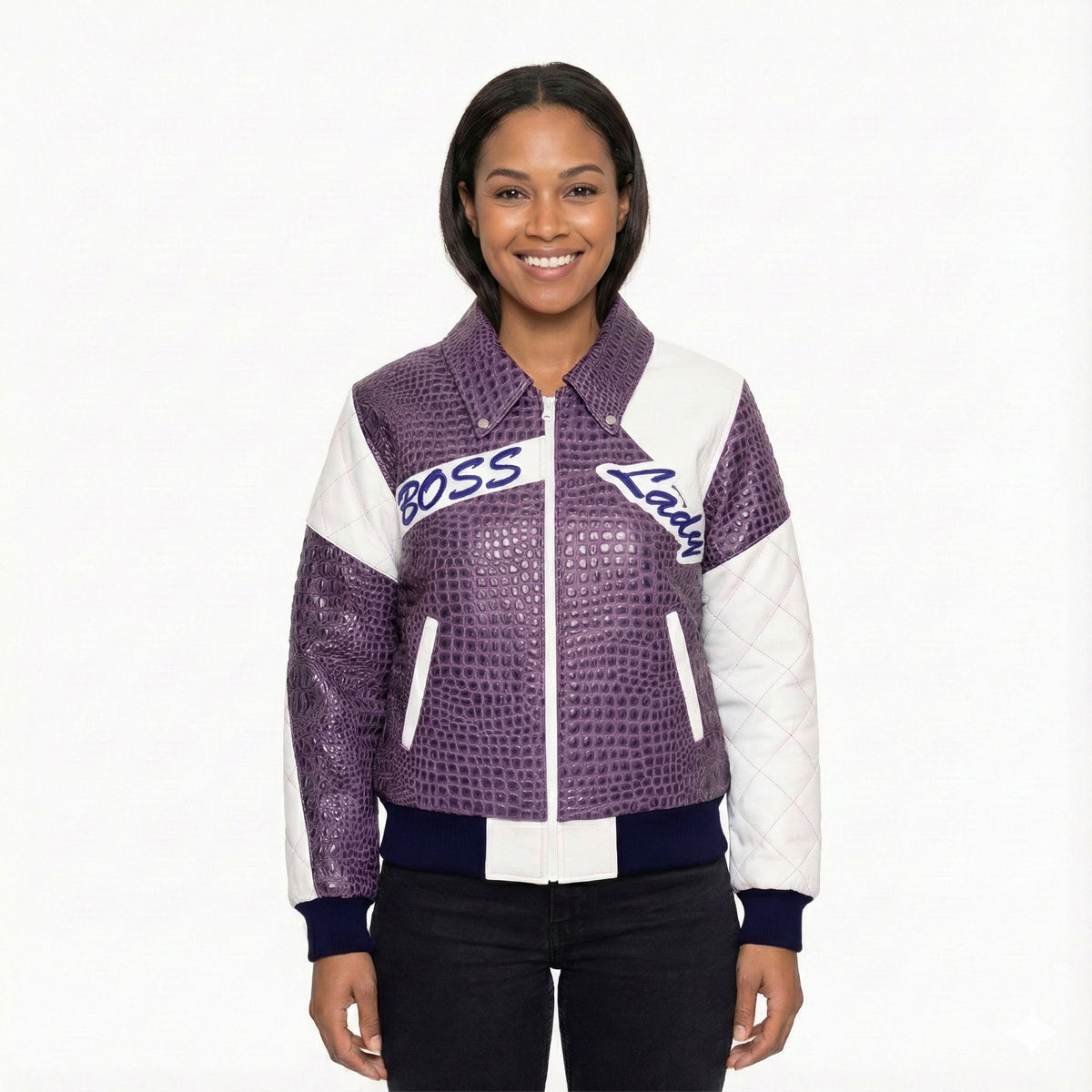 Breyer's Boss Lady Edition Leather Jacket Breyers - Tops and Bottoms USA