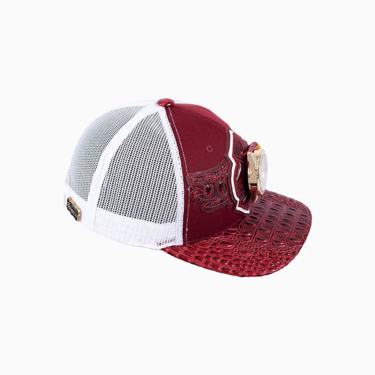 Breyer's Buck 50 Wool Trucker Hat With Leather Visor