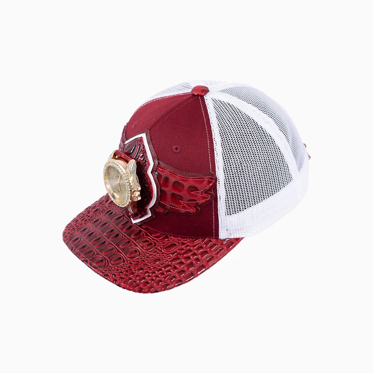 Breyer's Buck 50 Wool Trucker Hat With Leather Visor