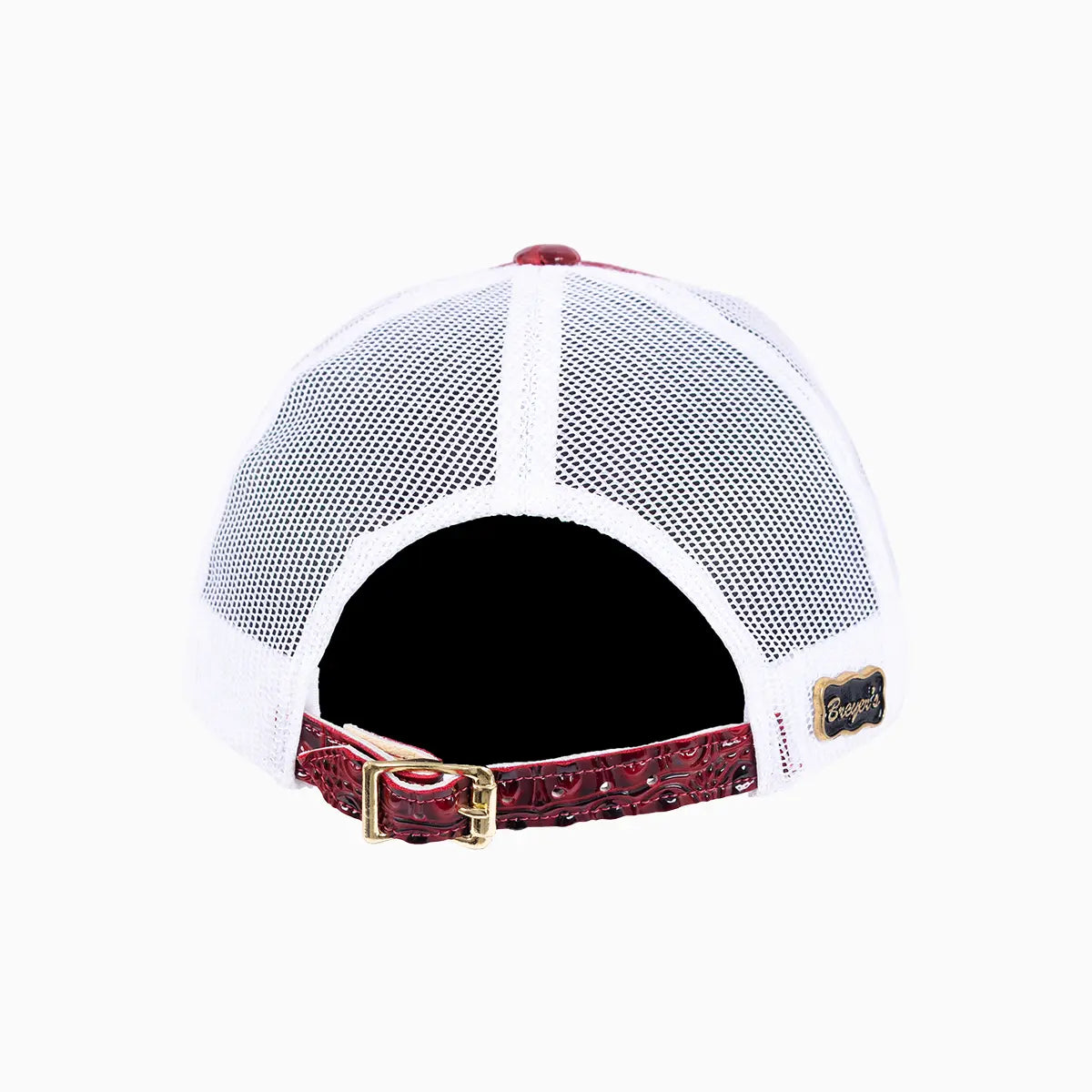 Breyer's Buck 50 Wool Trucker Hat With Leather Visor