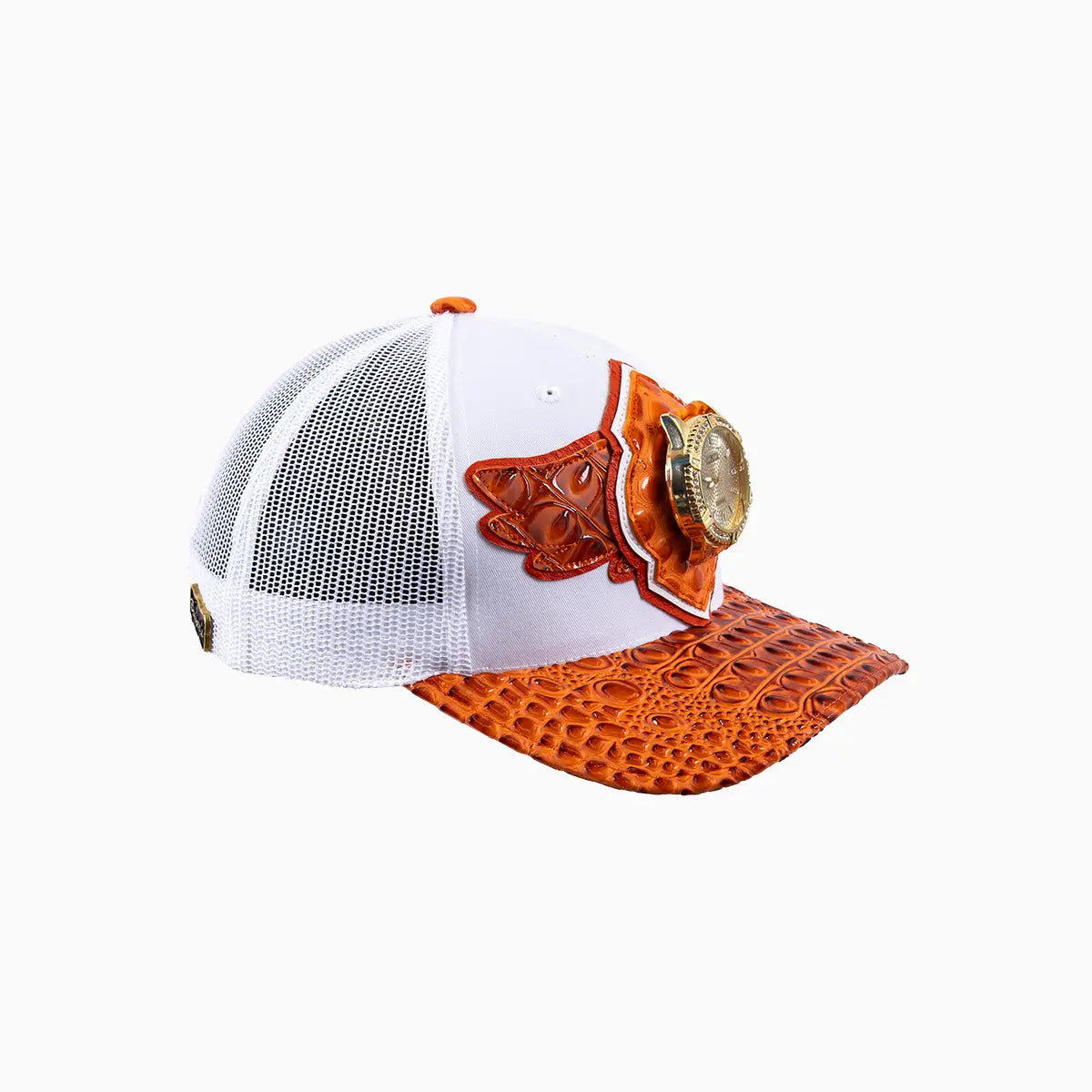 Breyer's Buck 50 Wool Trucker Hat With Leather Visor