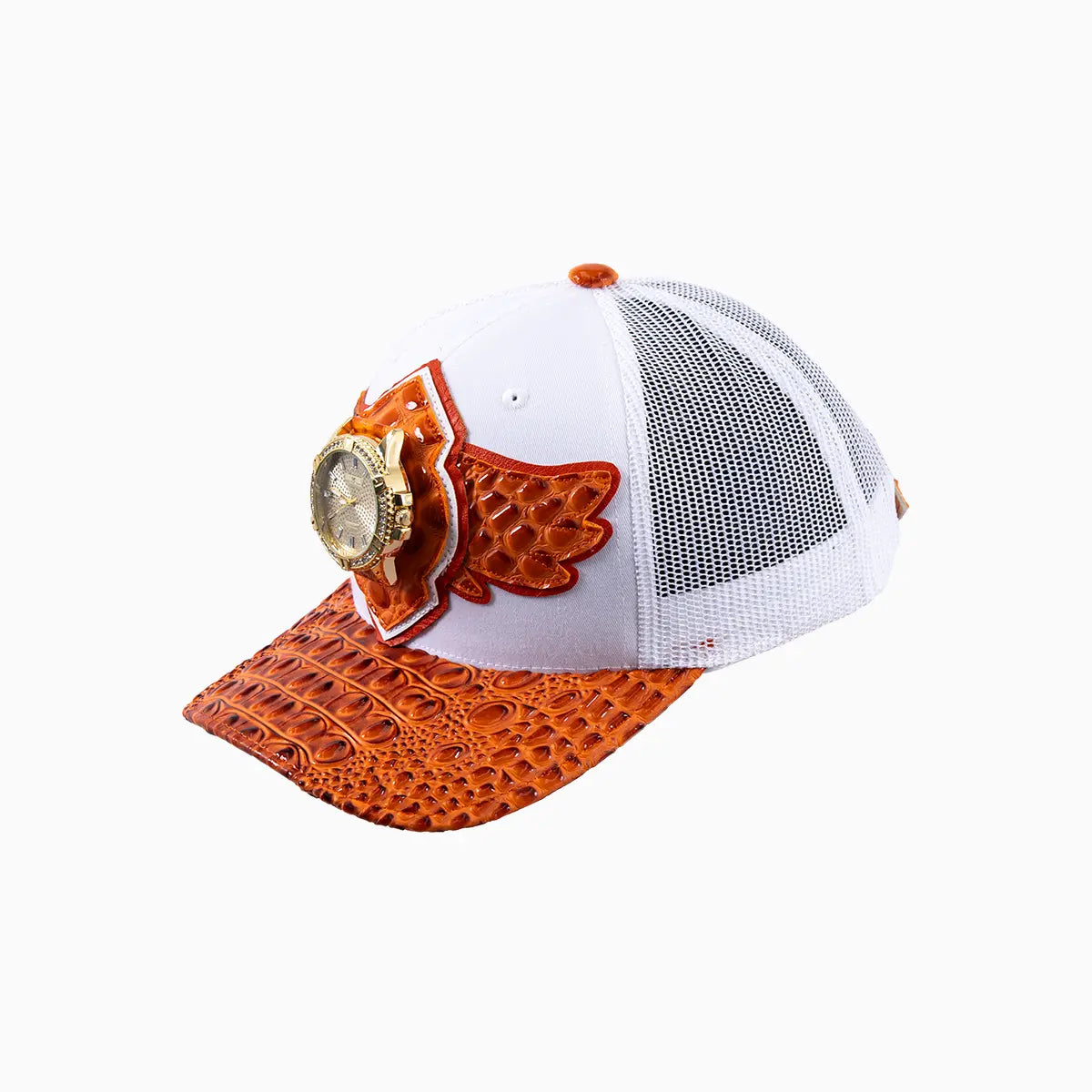 Breyer's Buck 50 Wool Trucker Hat With Leather Visor