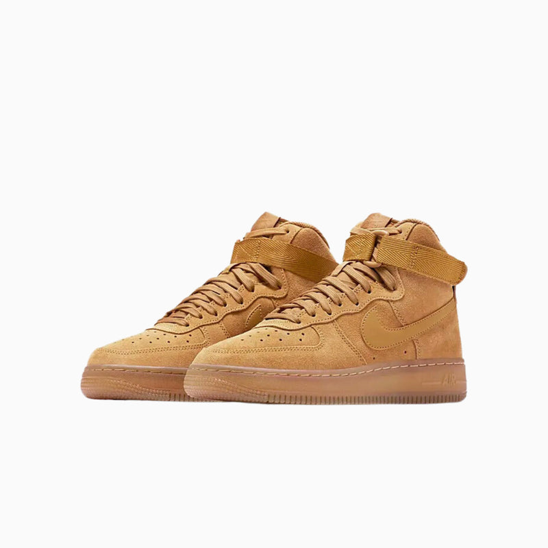 Kid's Nike Air Force 1 High LV8 3 (Grade School) - Featuring soft suede, adjustable ankle straps, and Air-Sole cushioning