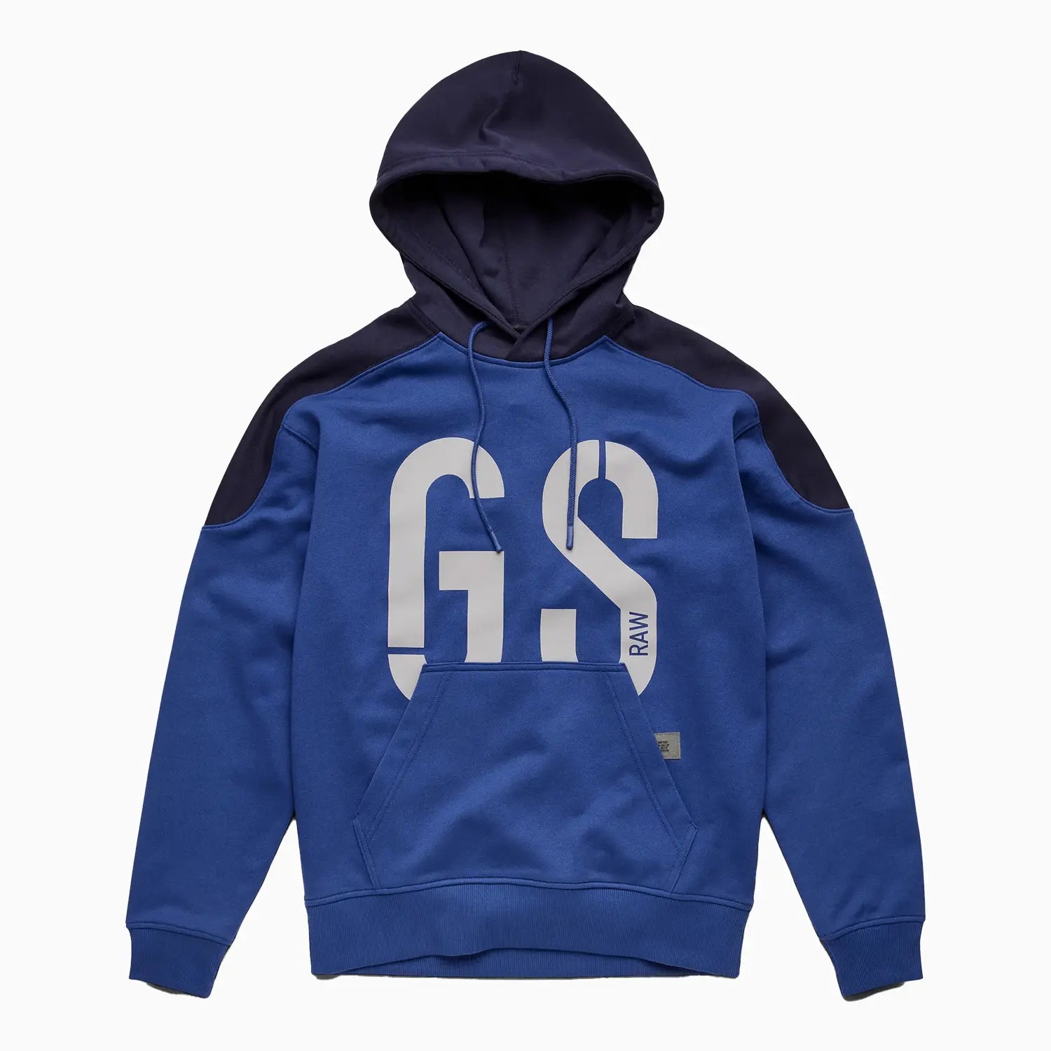 Men's 89 Logo Block Hoodie G - Star Raw - Tops and Bottoms USA
