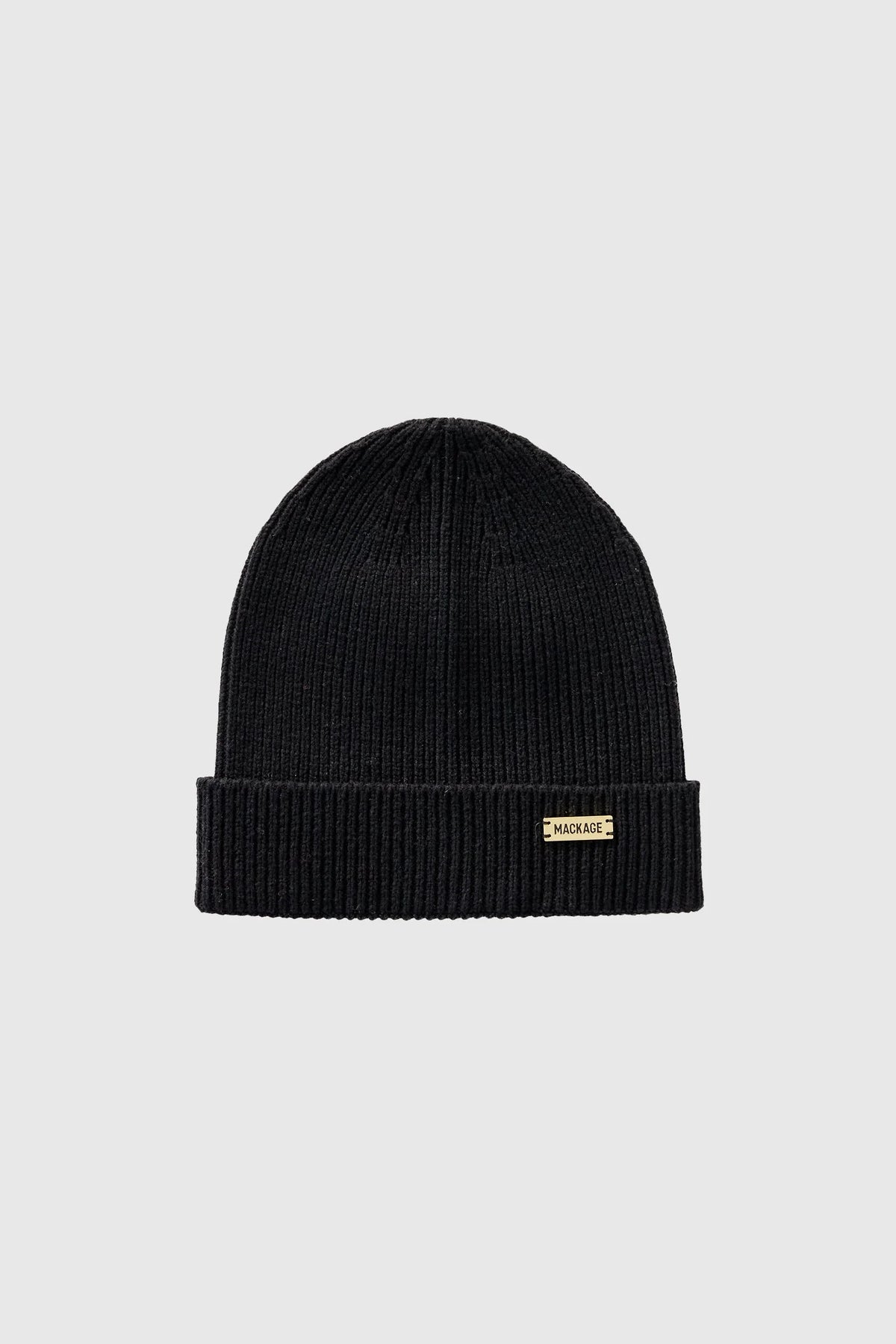 DAWSON Fish Rib Knit Wool Blend Beanie