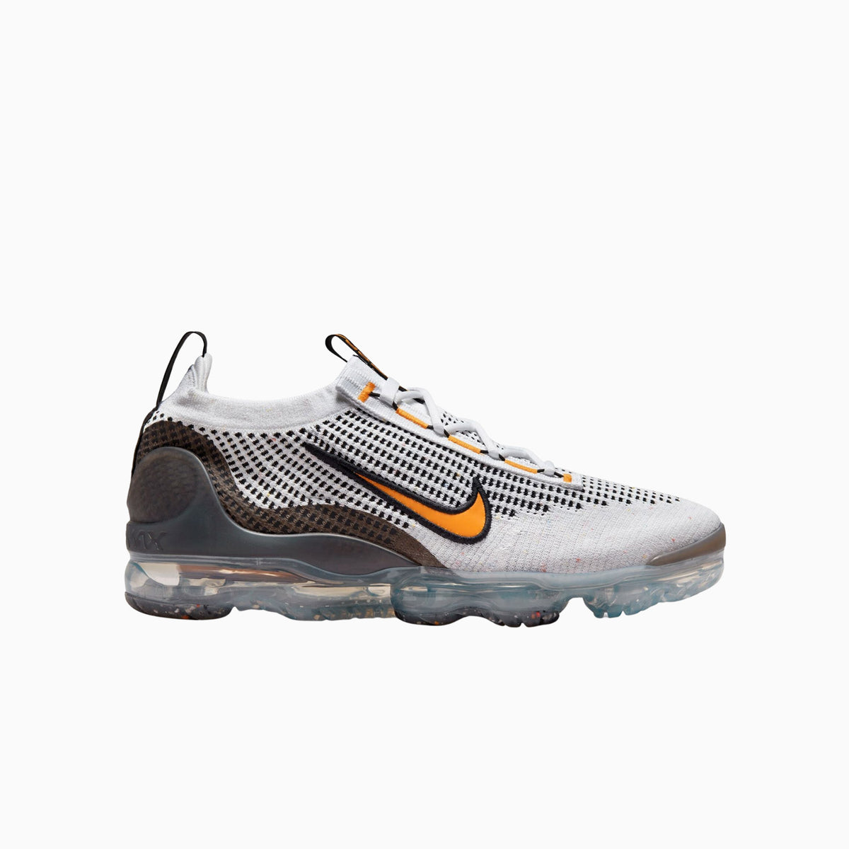 Nike Air VaporMax 2021 Flyknit Mens Size 9 Running Shoes Mismatched Swoosh White NIKE (GS) Air VaporMax 2021 FK DB1550 100 - Shiekh main image 3