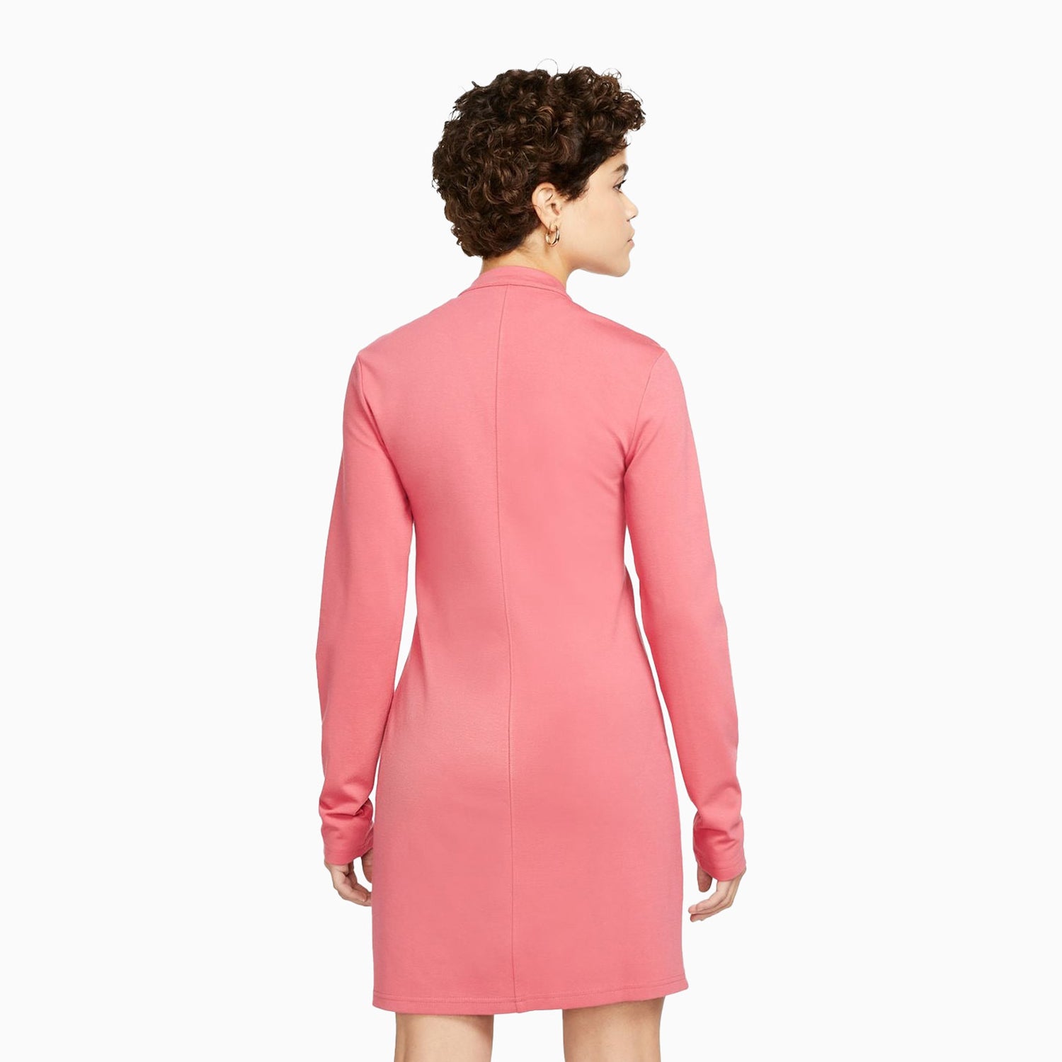 nike sportswear women's long-sleeve dress Nike Sportswear Gym Vintage Dress Womens Small Long Sleeve Mini Stretch Workout