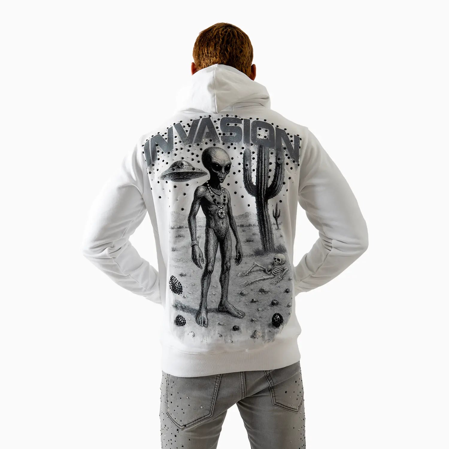 Men's Invasion Stone Hoodie