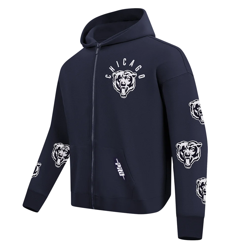 Men's Chicago Bears Drop Shoulder Hoodie