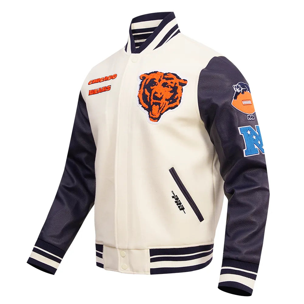Men's Chicago Bears Retro Classics Varsity Jacket