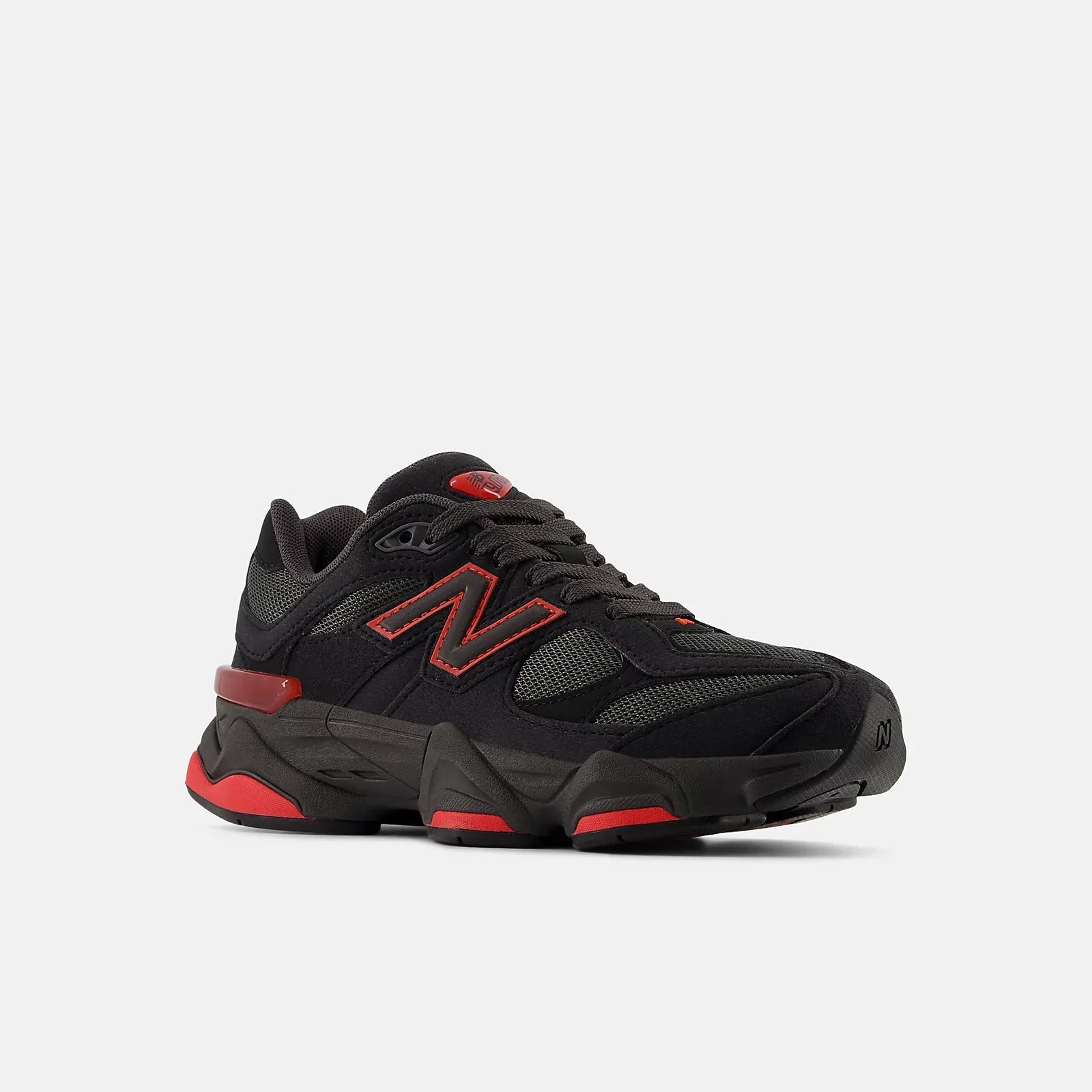 Kid's 9060 "Black Red"